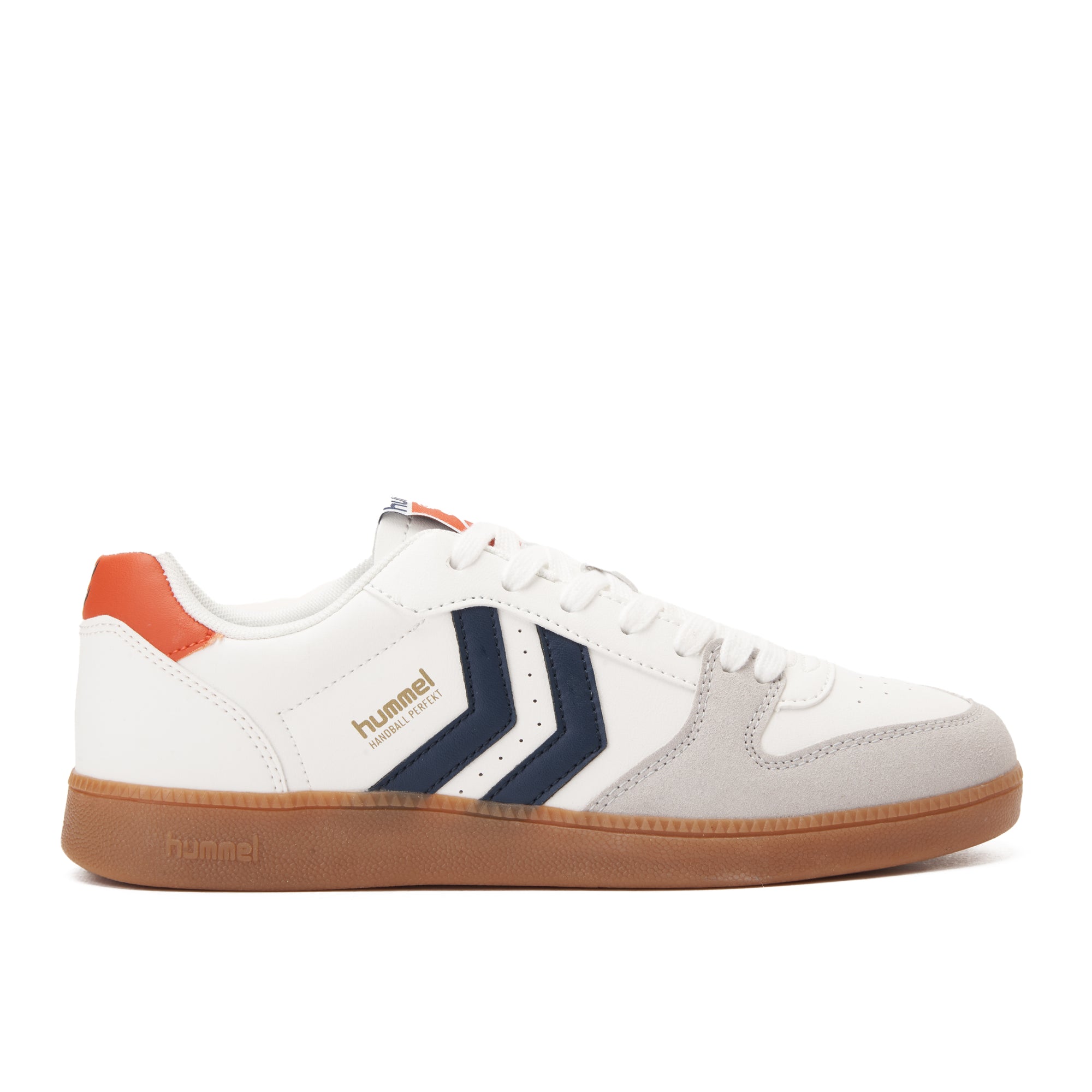 White & Red Hummel Sneakers