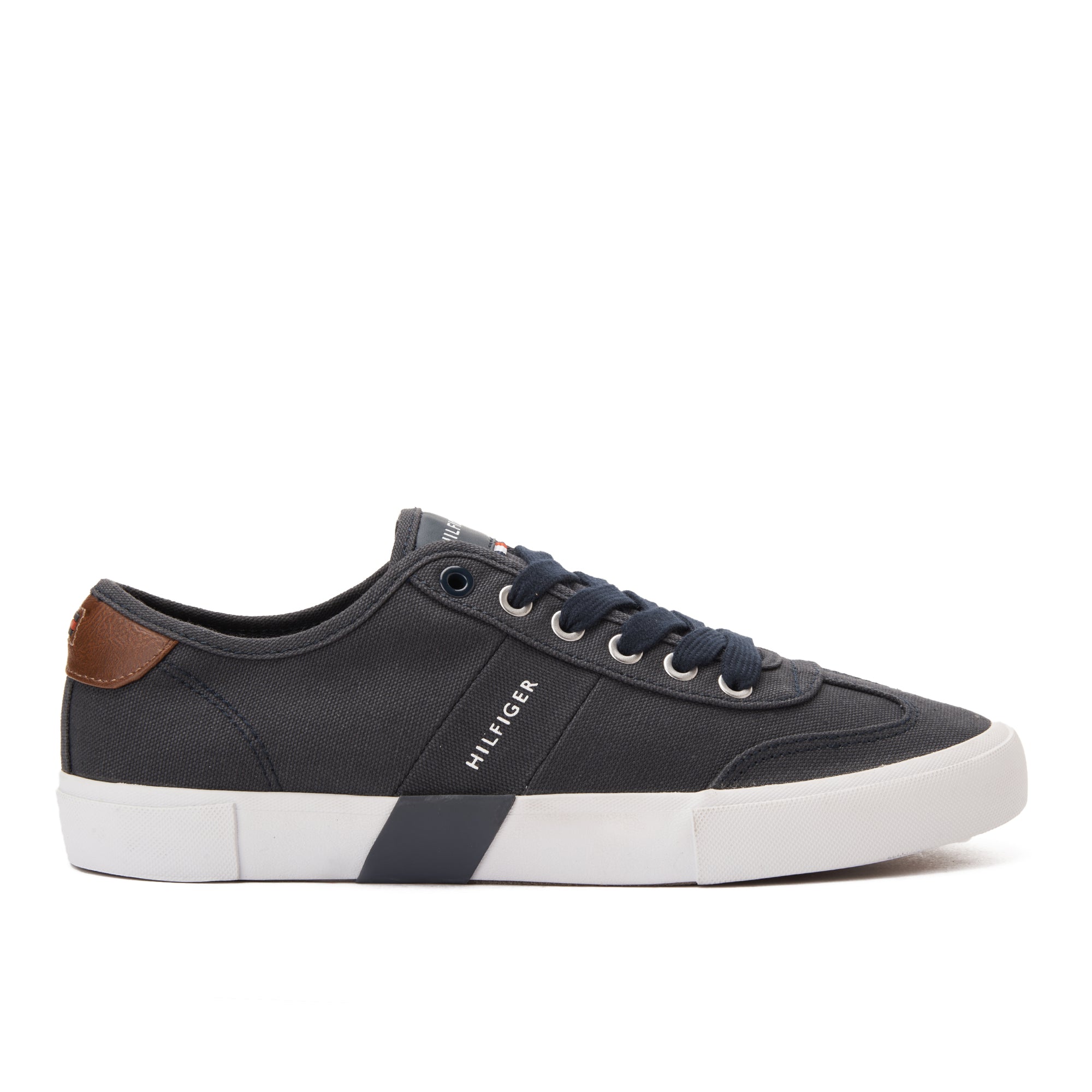 Navy Tommy Hilfiger Canvas Sneakers