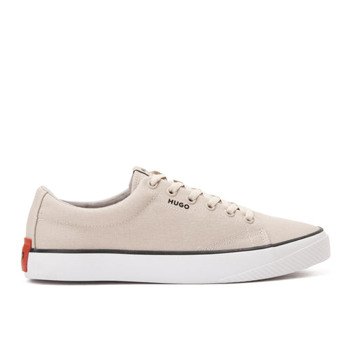 Beige Hugo Boss Canvas Sneakers
