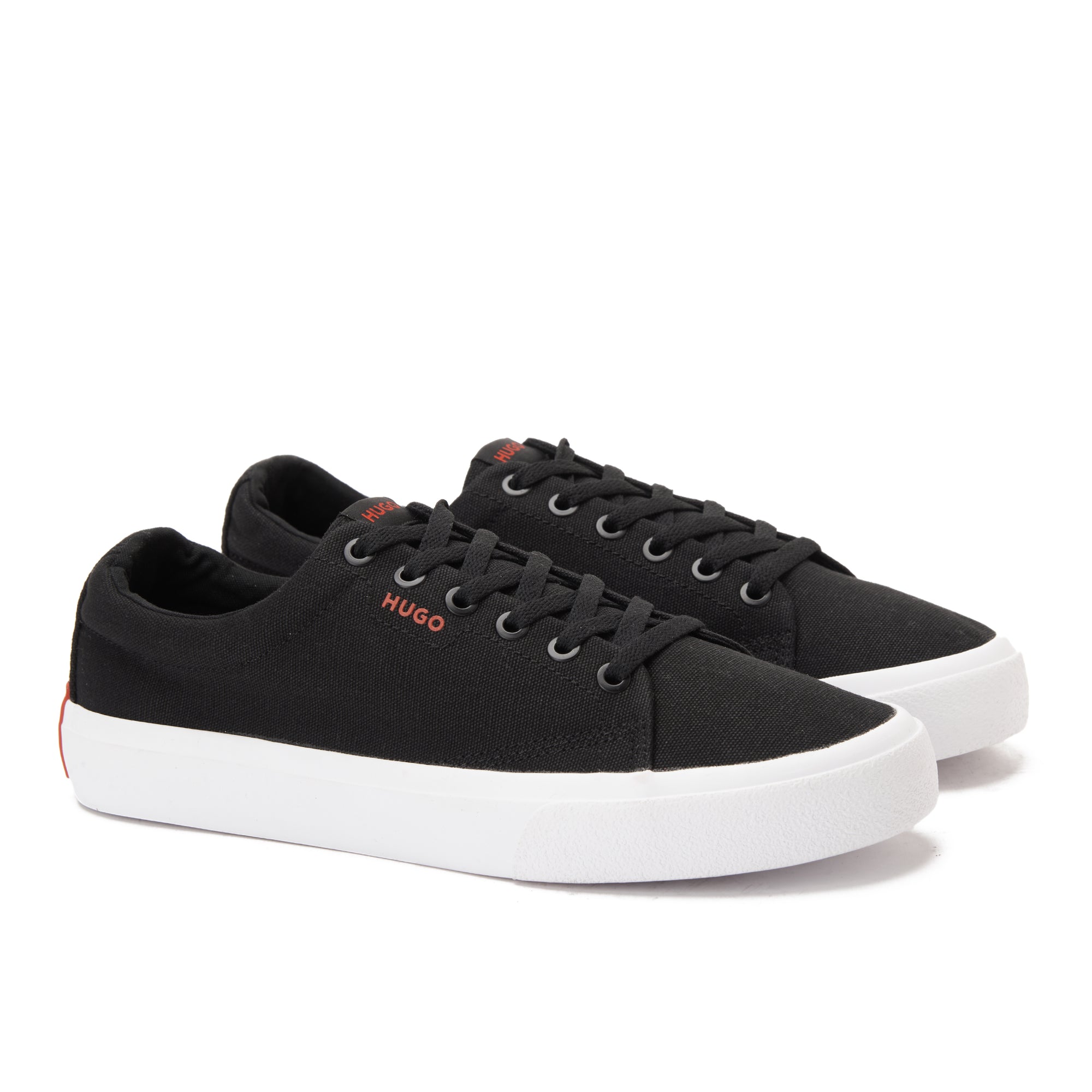 Black Hugo Boss Canvas Sneakers