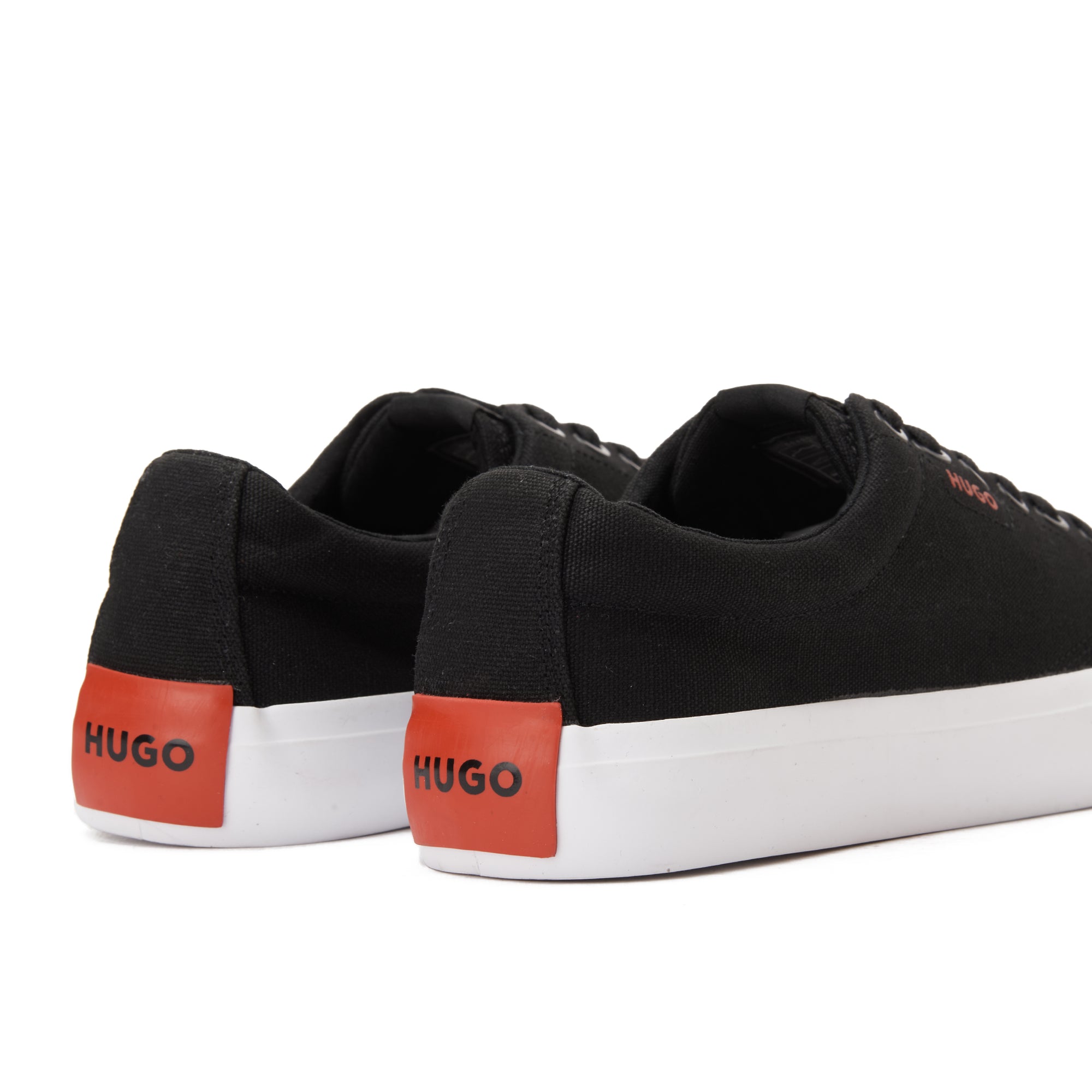 Black Hugo Boss Canvas Sneakers
