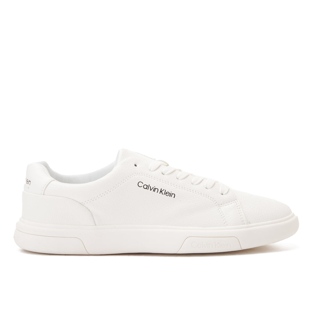White Calvin Klein Canvas Sneakers