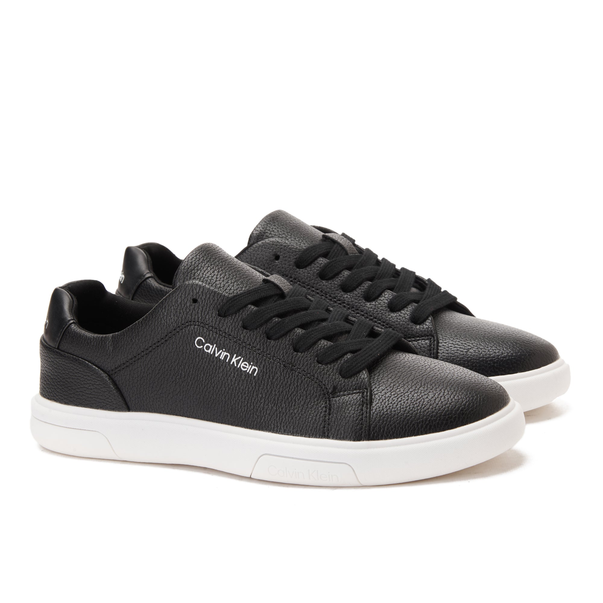 Black Calvin Klein Canvas Sneakers