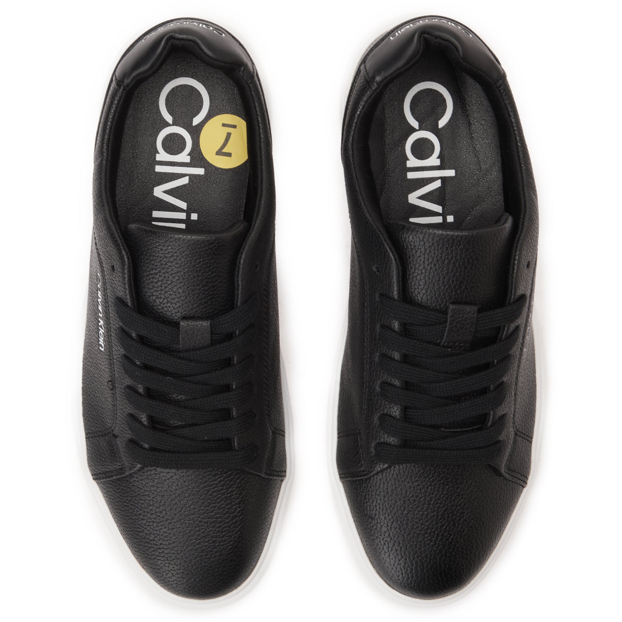 Black Calvin Klein Canvas Sneakers