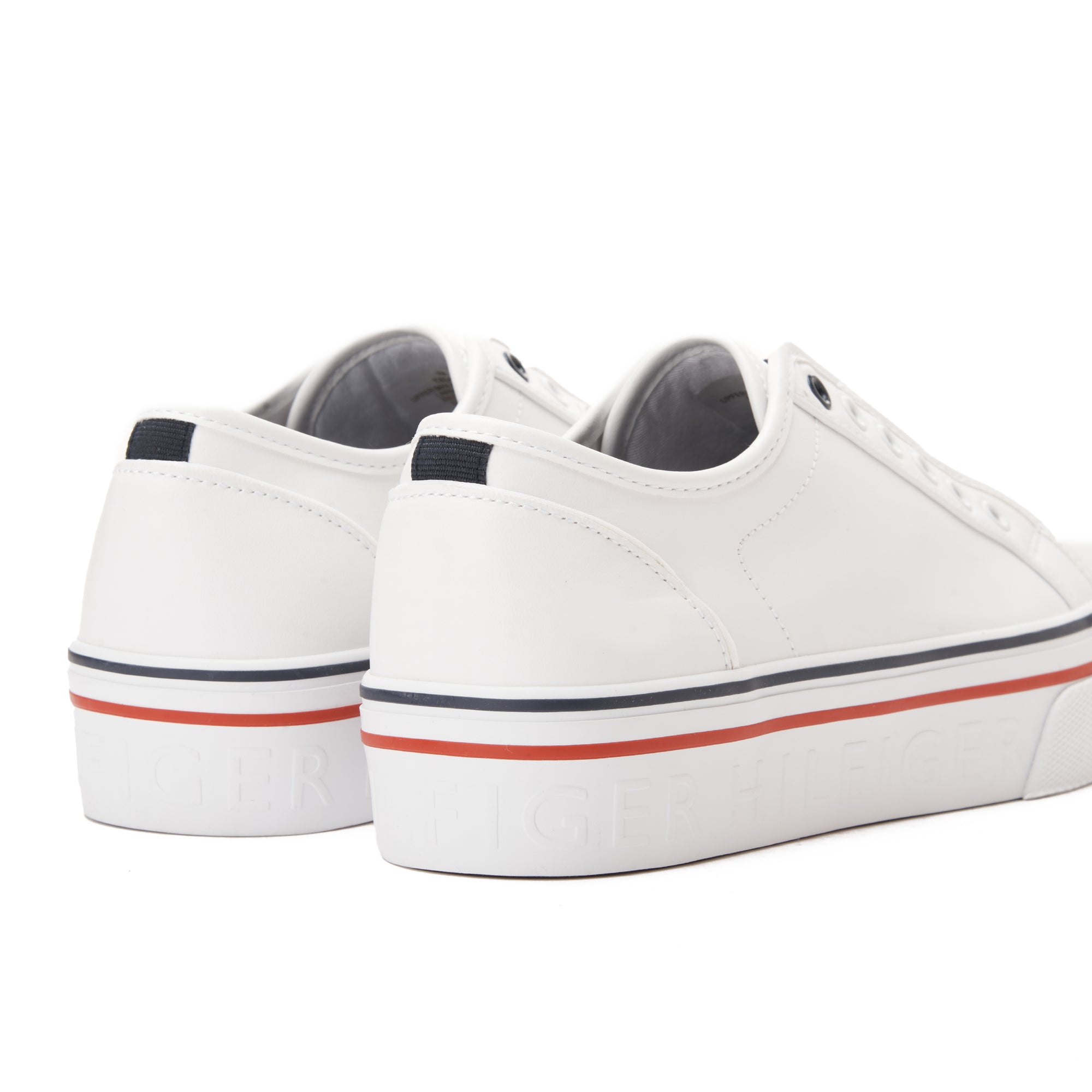 White Tommy Hilfiger High Sneakers