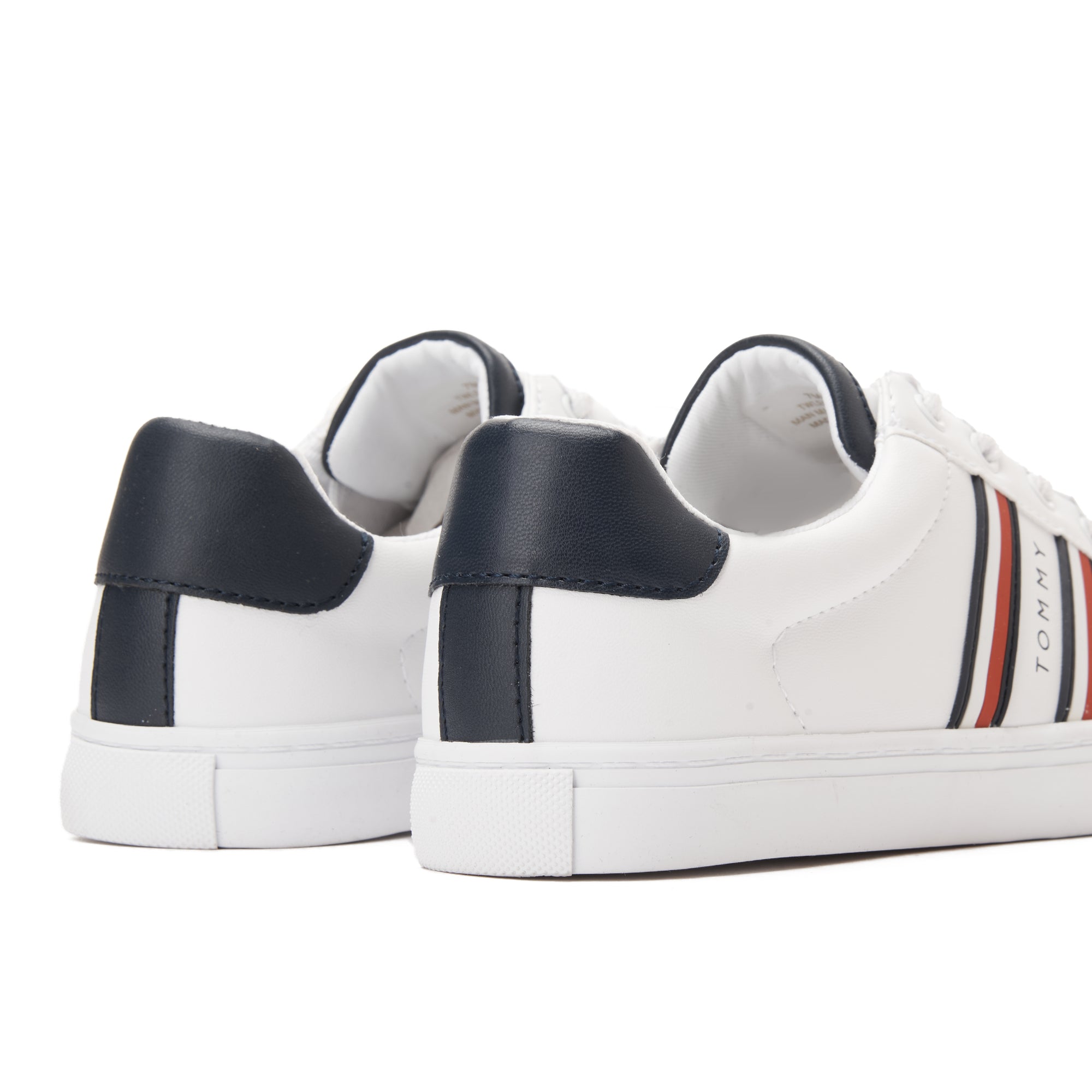 White & Navy Tommy Hilfiger Sneakers