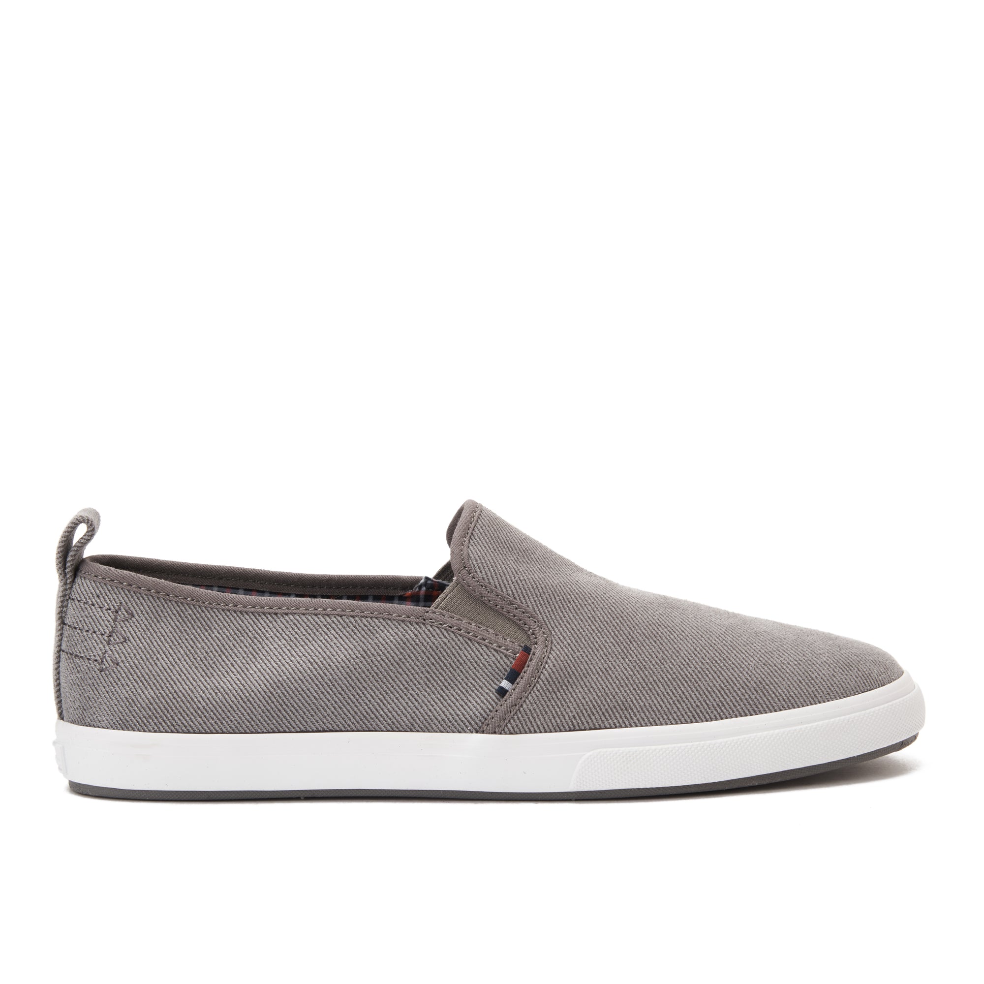 Gray Ben Sherman Slip On Canvas