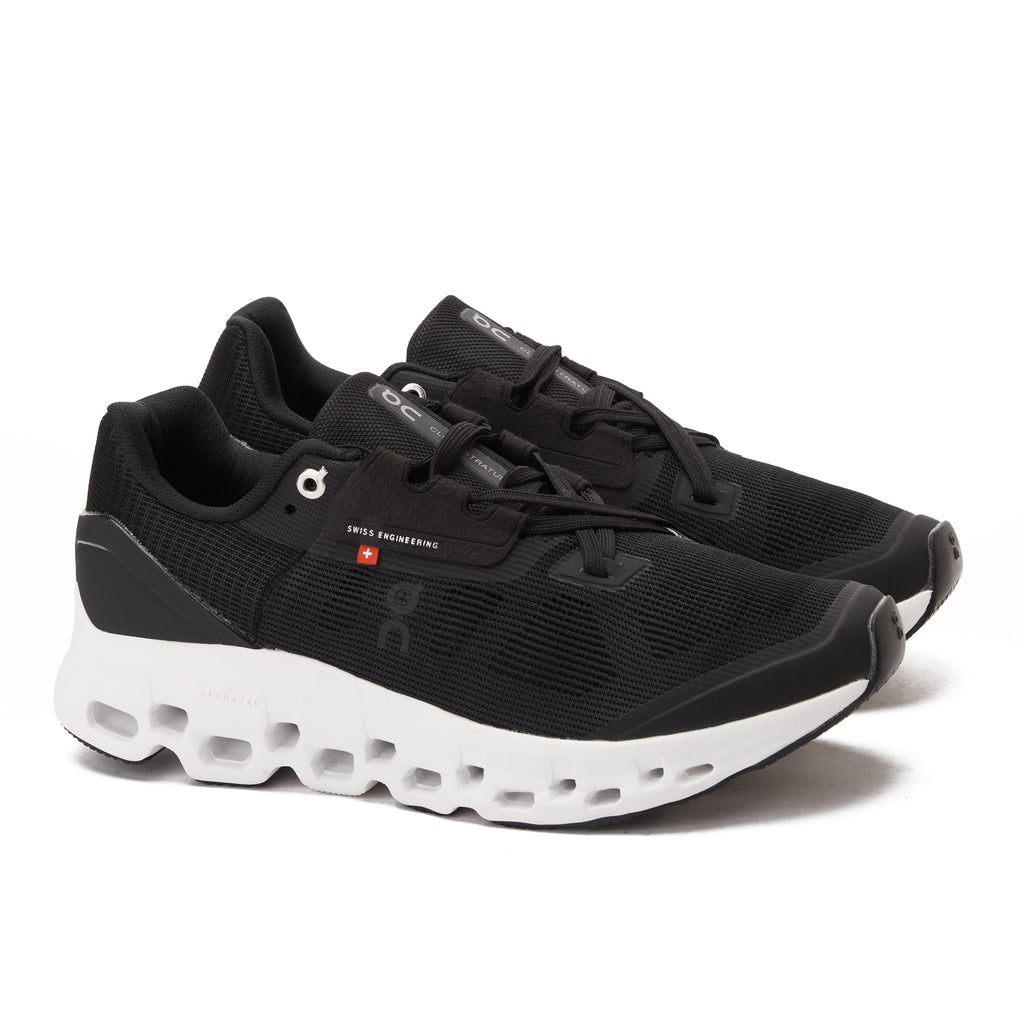Black DQ Cloud Stratos Running Sneakers