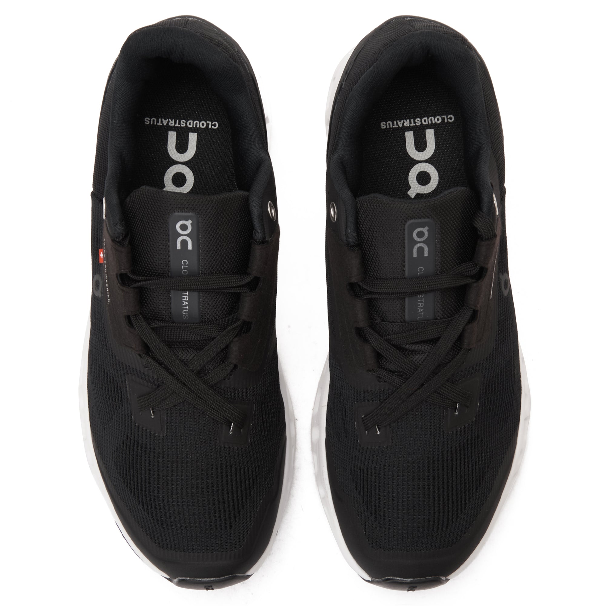 Black DQ Cloud Stratos Running Sneakers