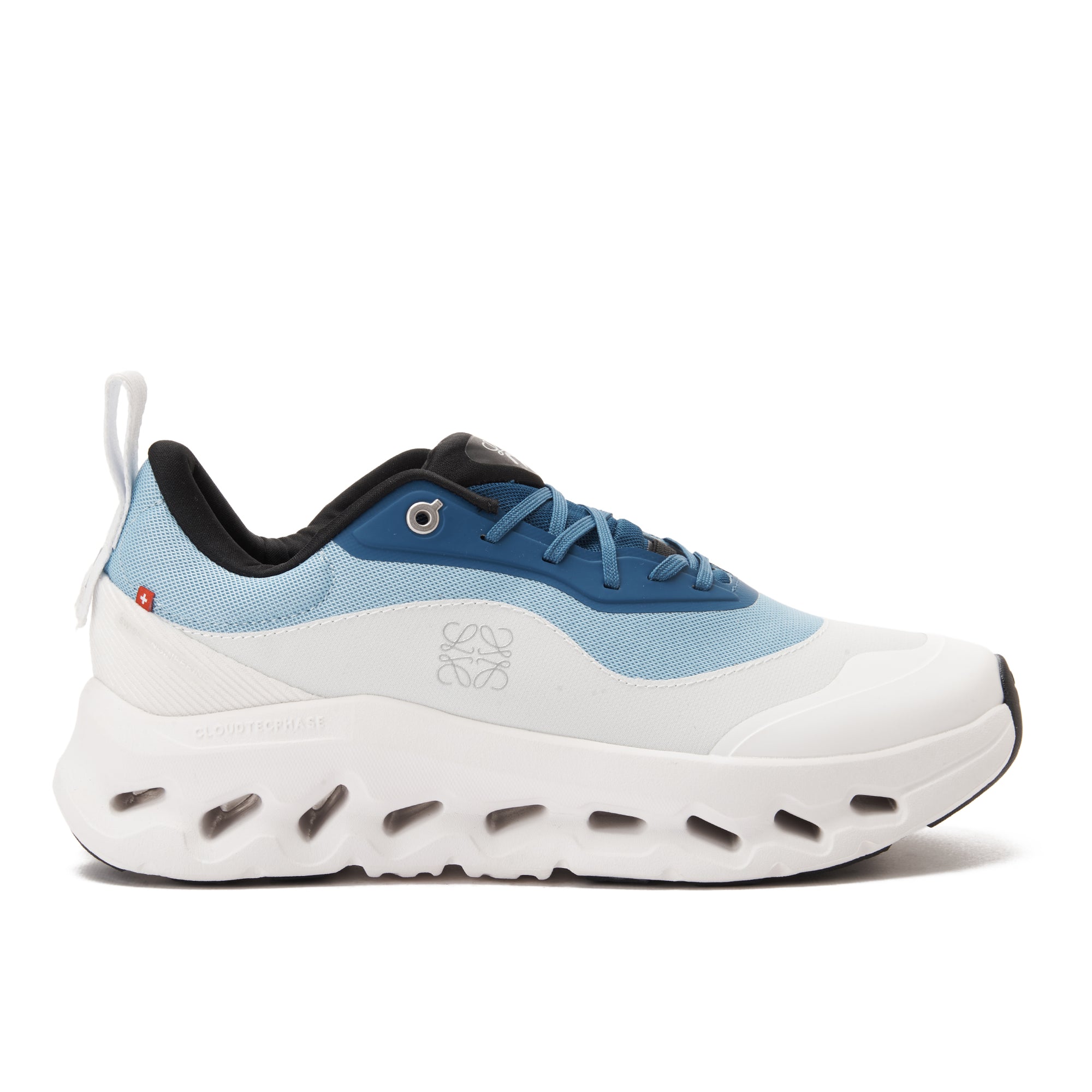 White&Blue DQ Cloudtilt Running Sneakers