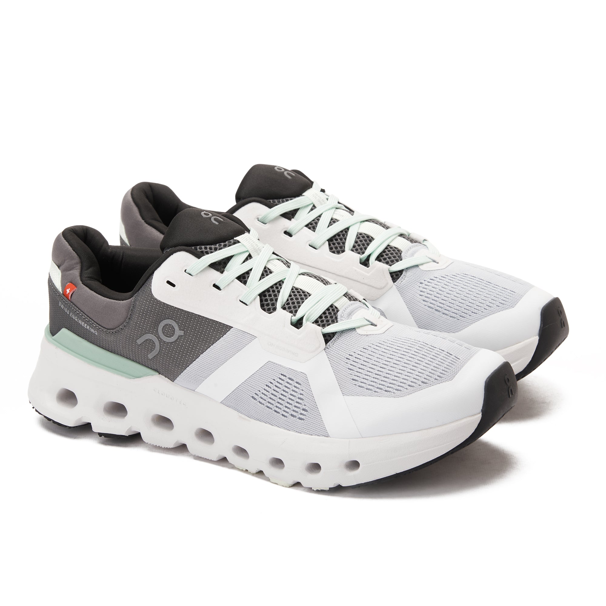 Gray&Green DQ Cloud Surfer Running Sneakers