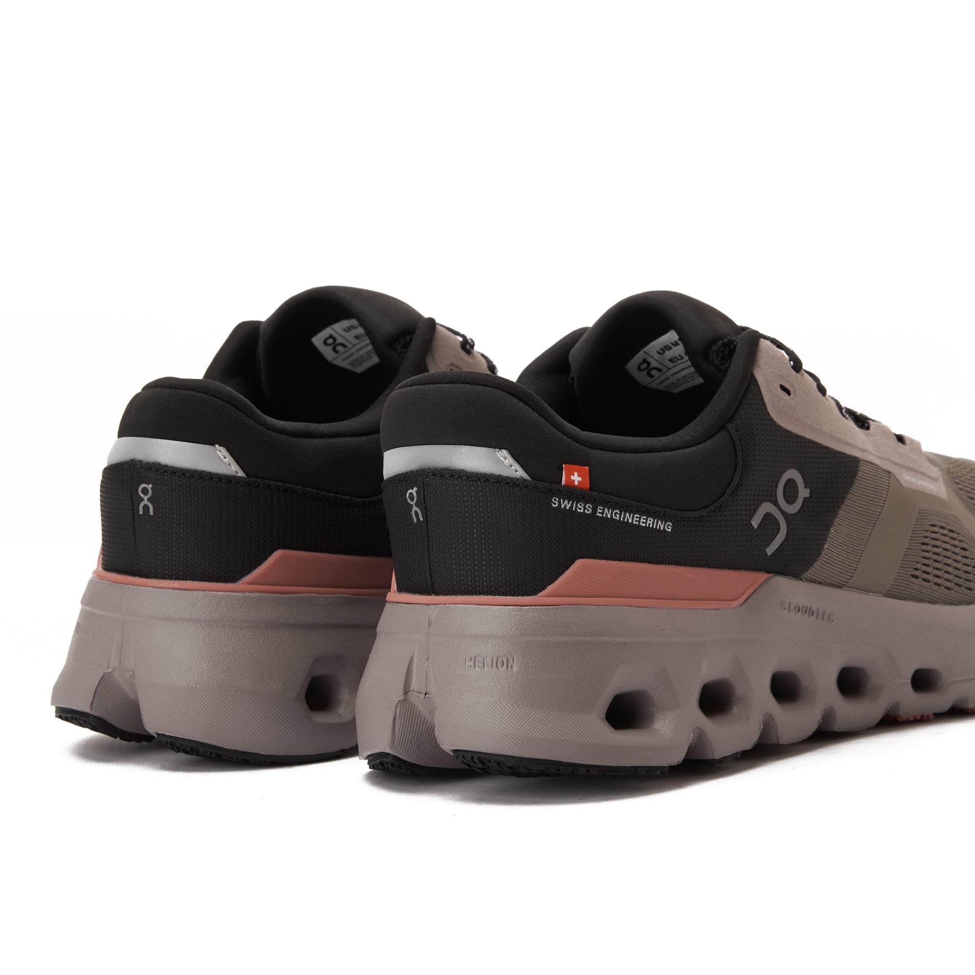 Brown DQ Cloud Surfer Running Sneakers