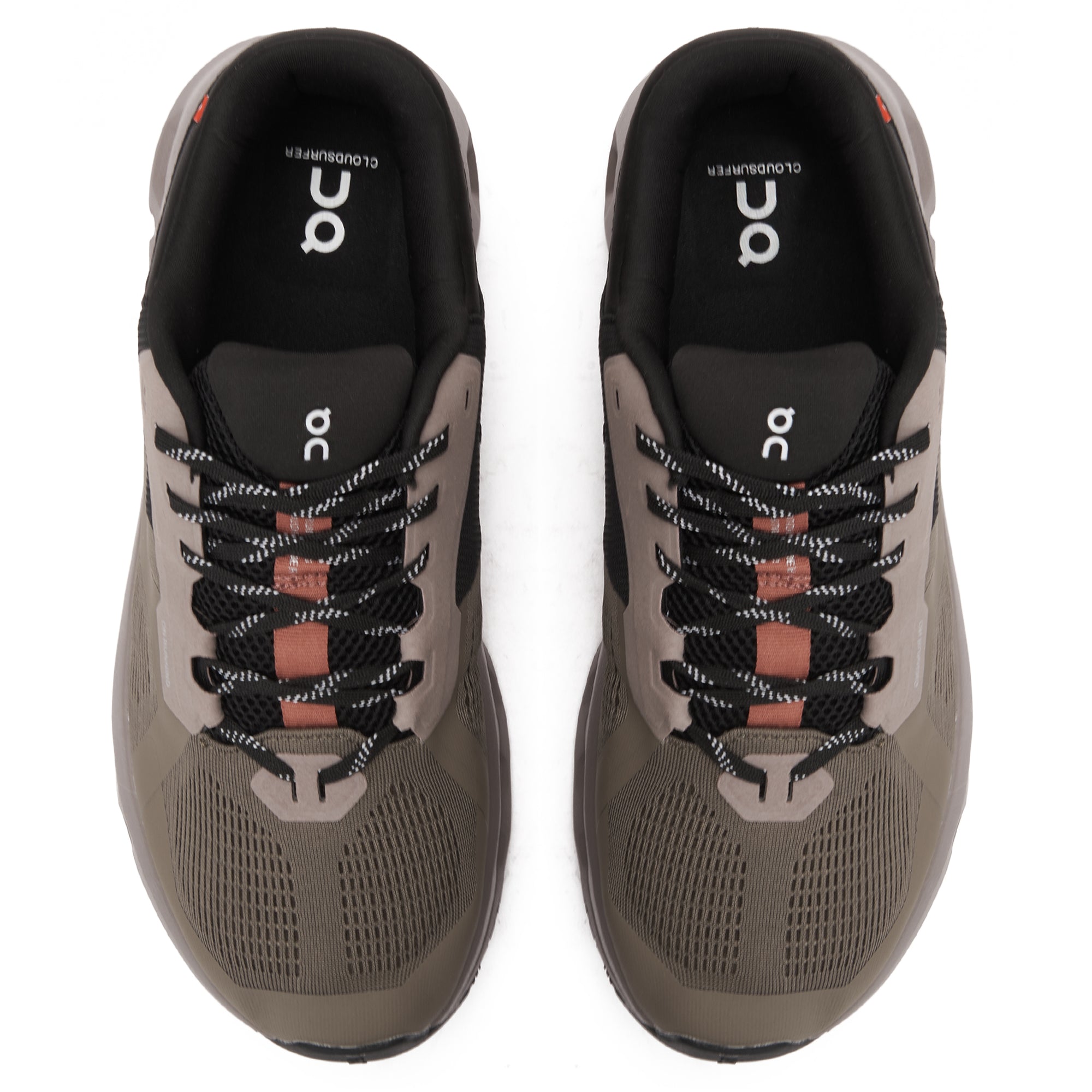 Brown DQ Cloud Surfer Running Sneakers