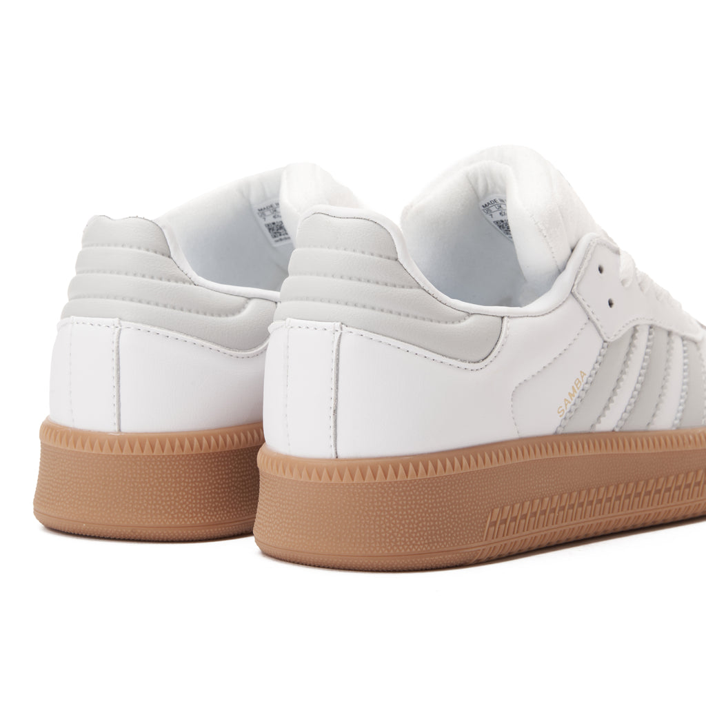 Gray&White Samba Sneakers