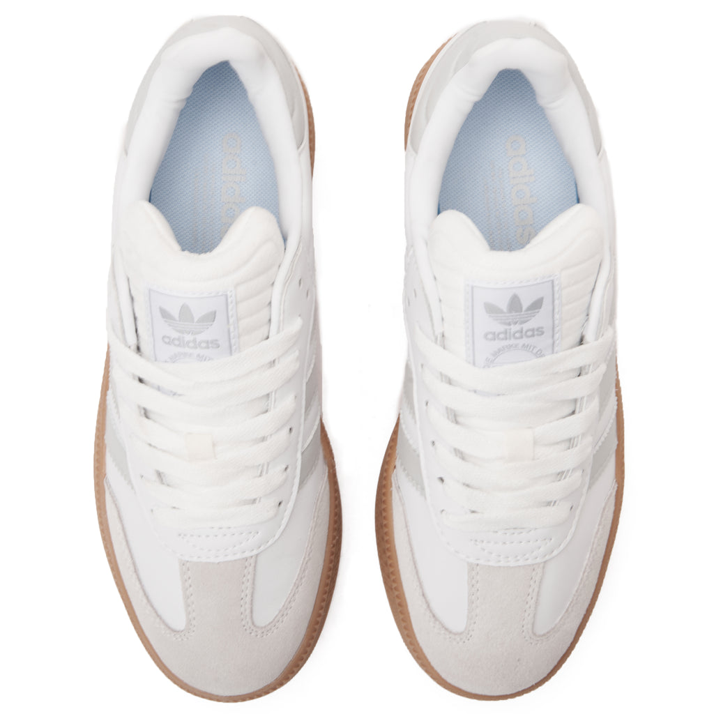 Gray&White Samba Sneakers