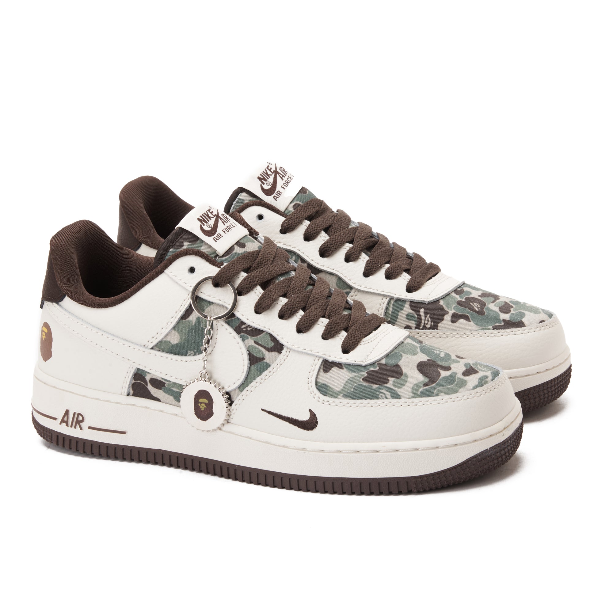 Camouflage Air Force Custom Champion Kicks Sneakers