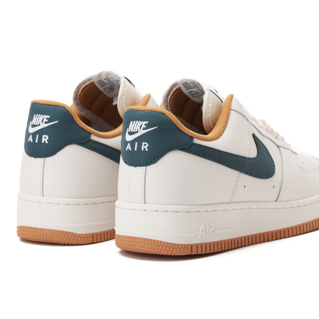 White&Green Air Force Sneakers