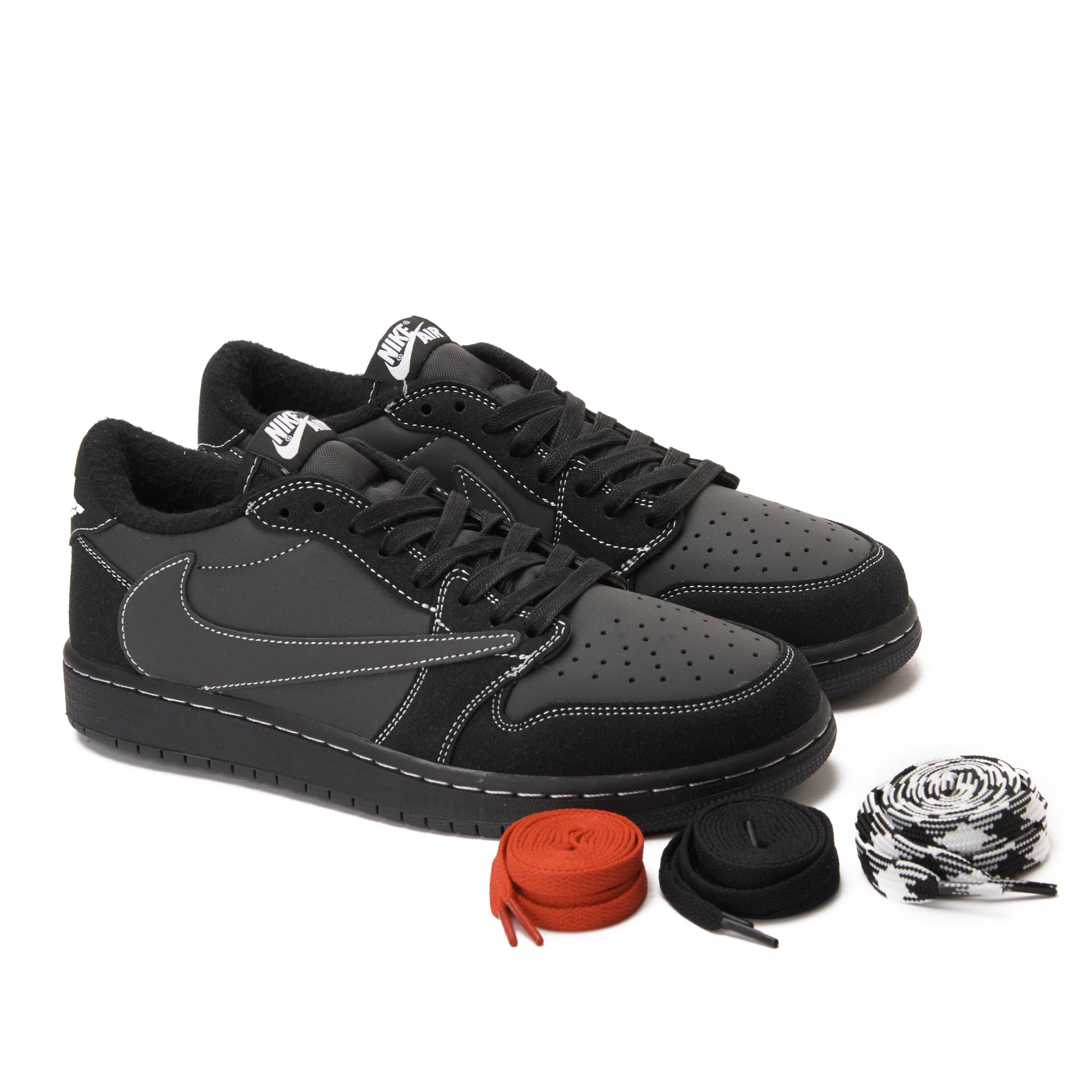 Black Air Jordan Low Travis Scott Sneakers