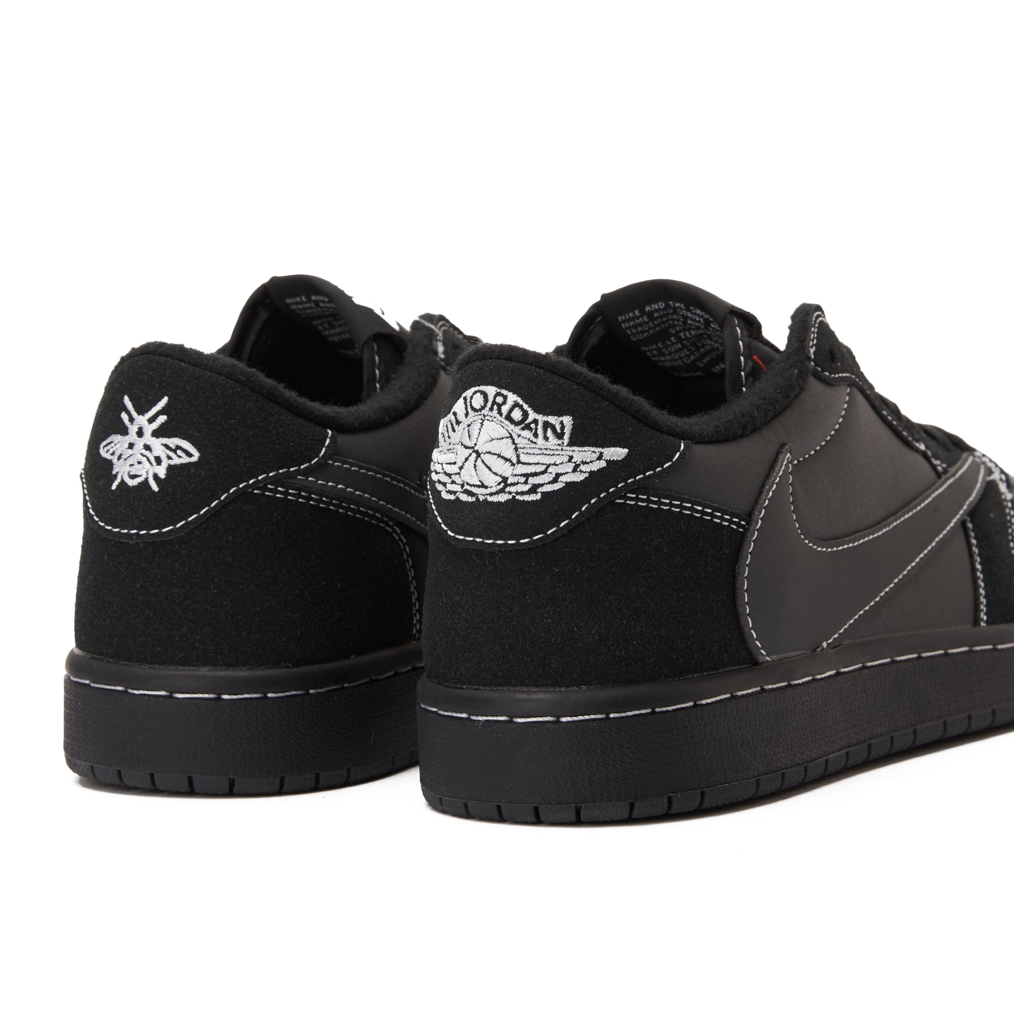 Black Air Jordan Low Travis Scott Sneakers