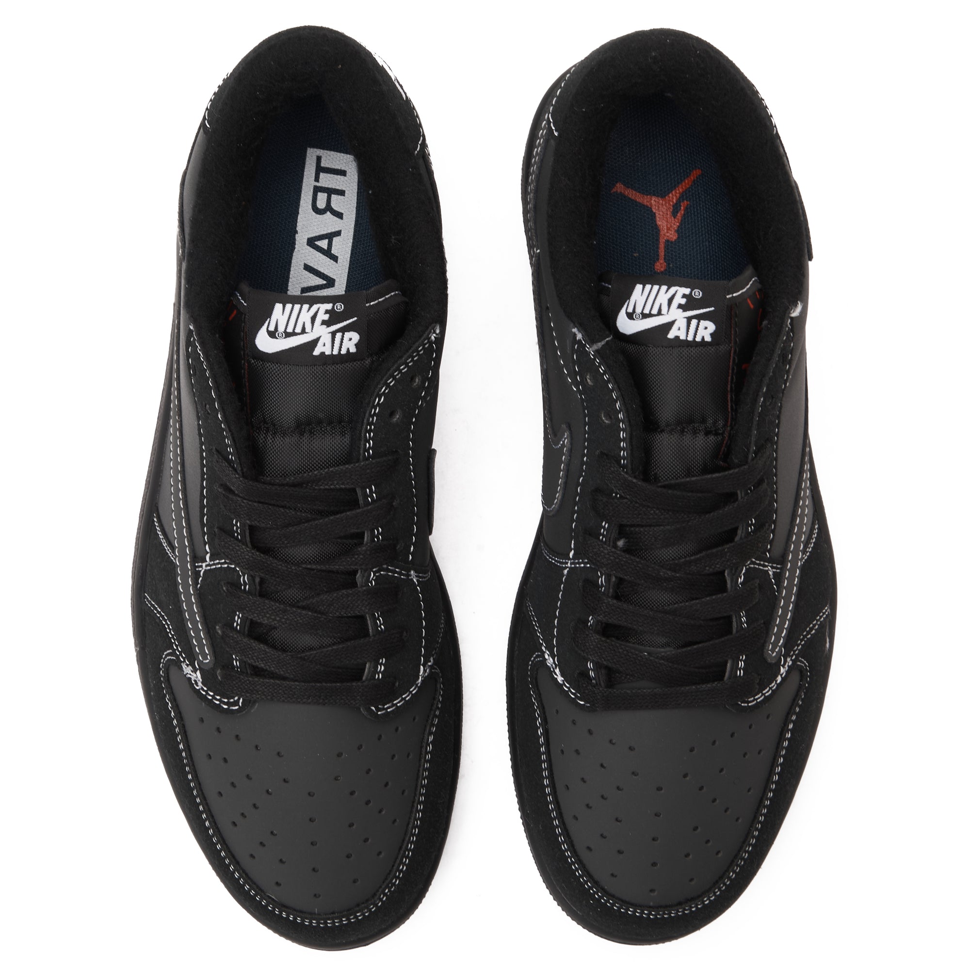 Black Air Jordan Low Travis Scott Sneakers