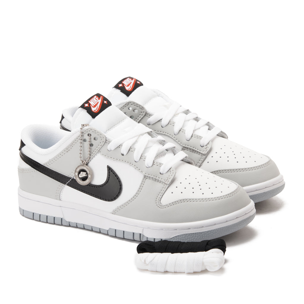 Gray Nike Dunk Low Lottery Pack Sneakers