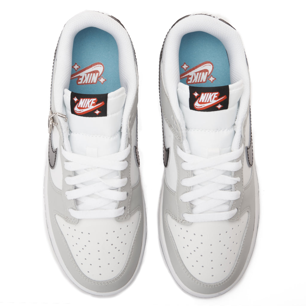 Gray Nike Dunk Low Lottery Pack Sneakers