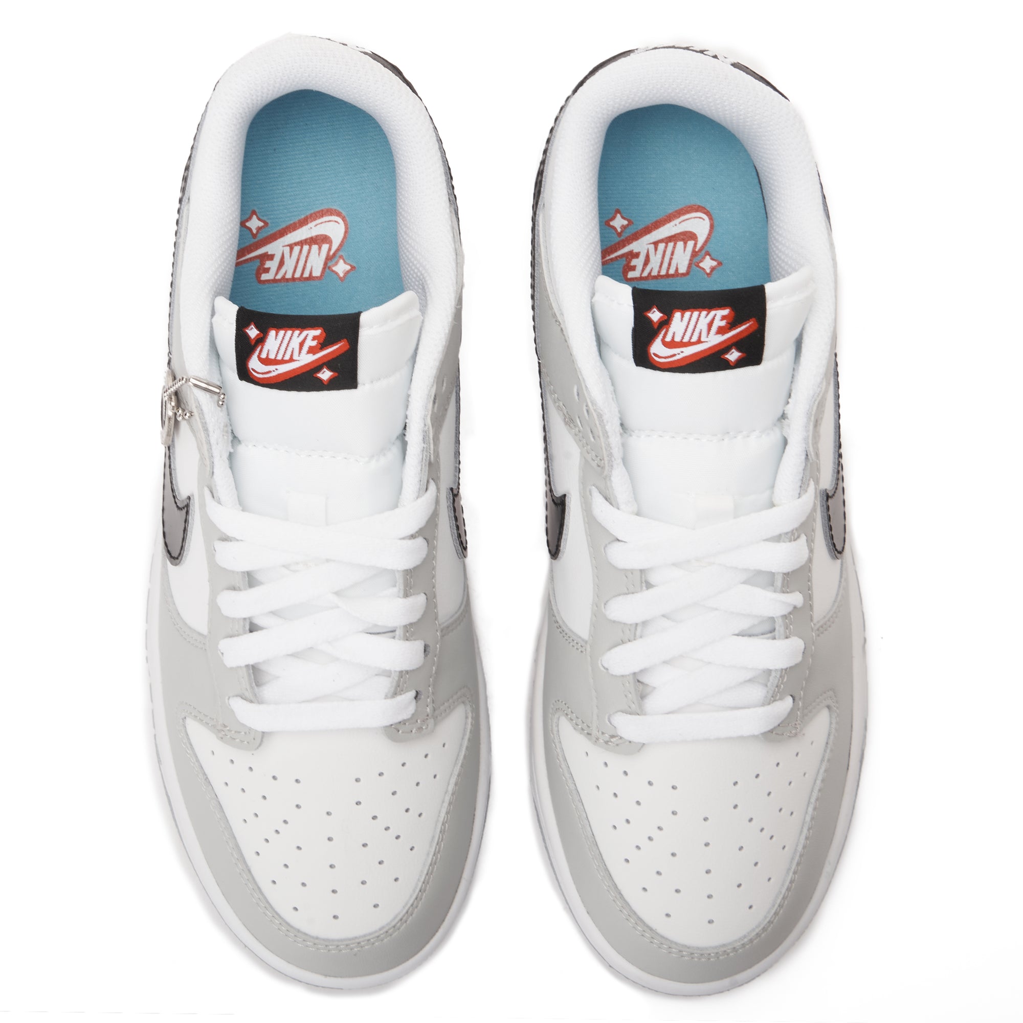 Gray Nike Dunk Low Lottery Pack Sneakers