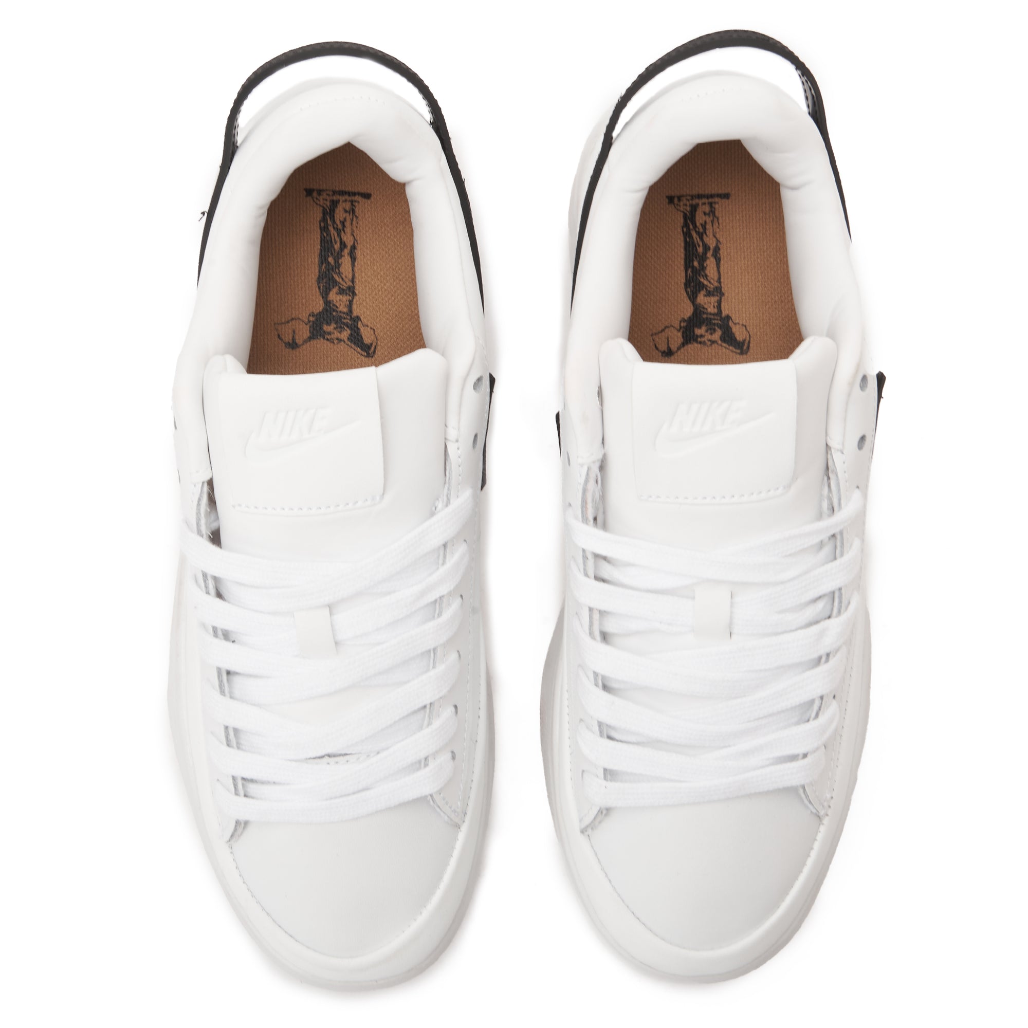 White&Black Blazer Phantom Low Sneakers