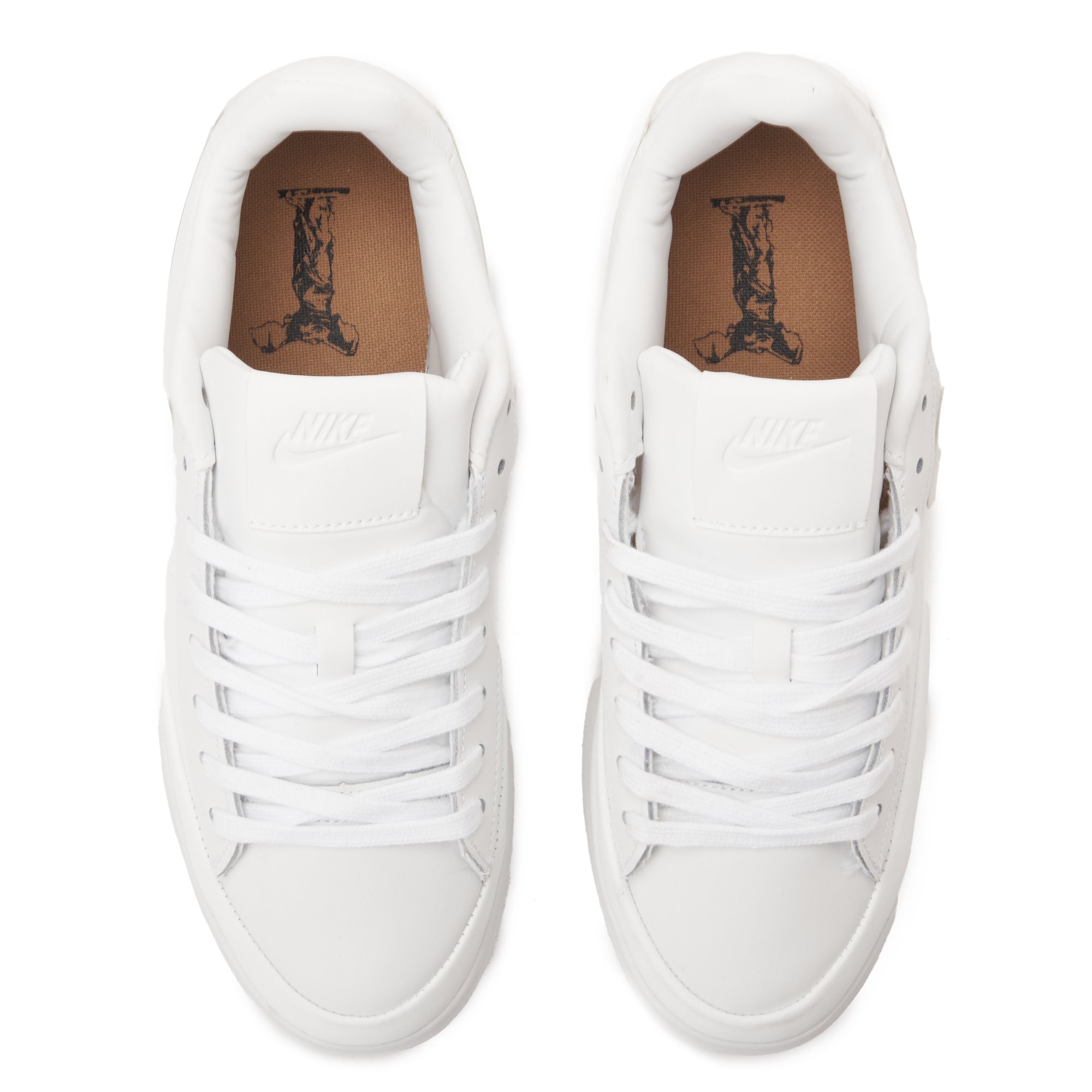 White Nike Blazer Phantom Low Sneakers