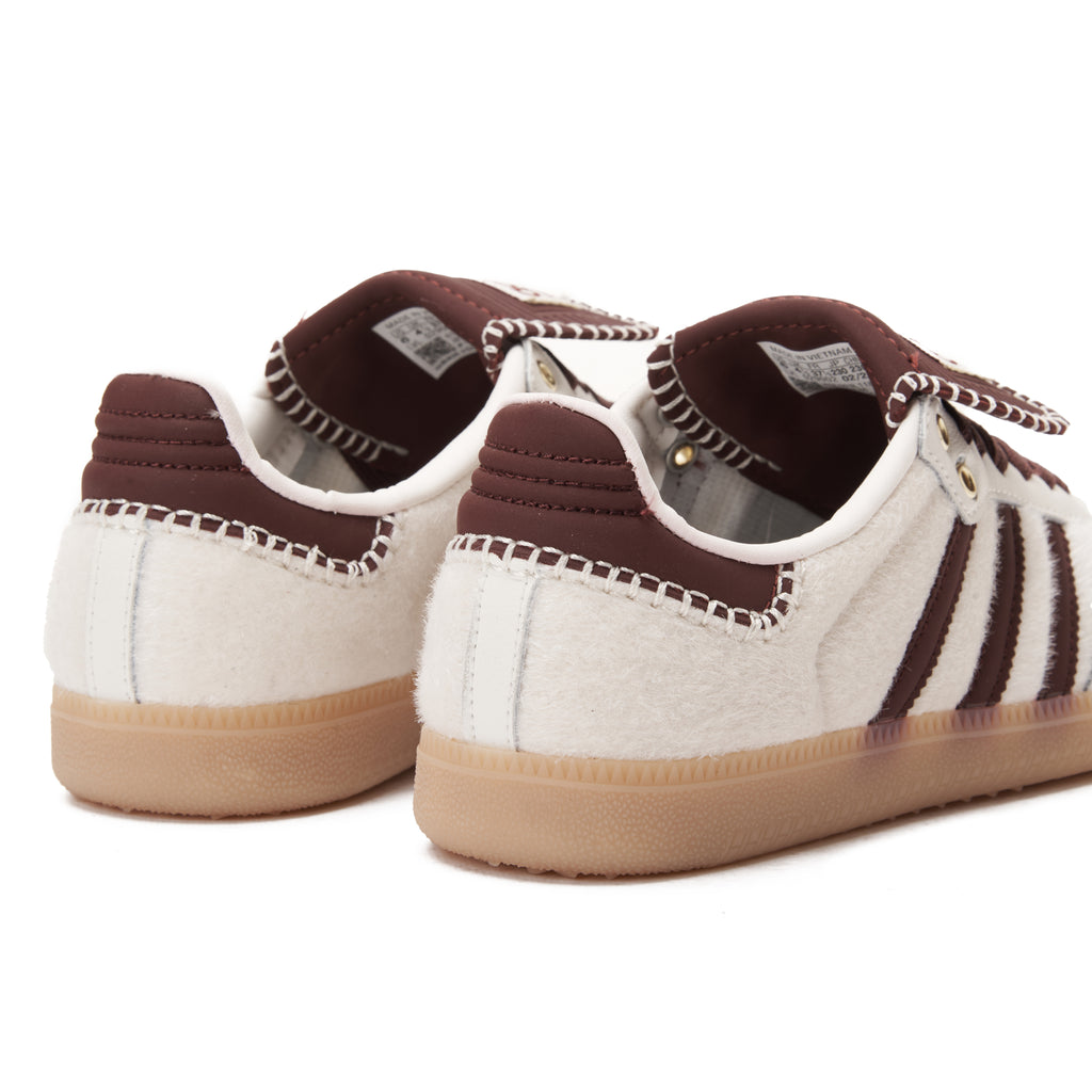 Cream White Samba Wales Bonner Sneakers