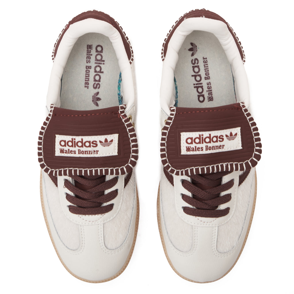 Cream White Samba Wales Bonner Sneakers