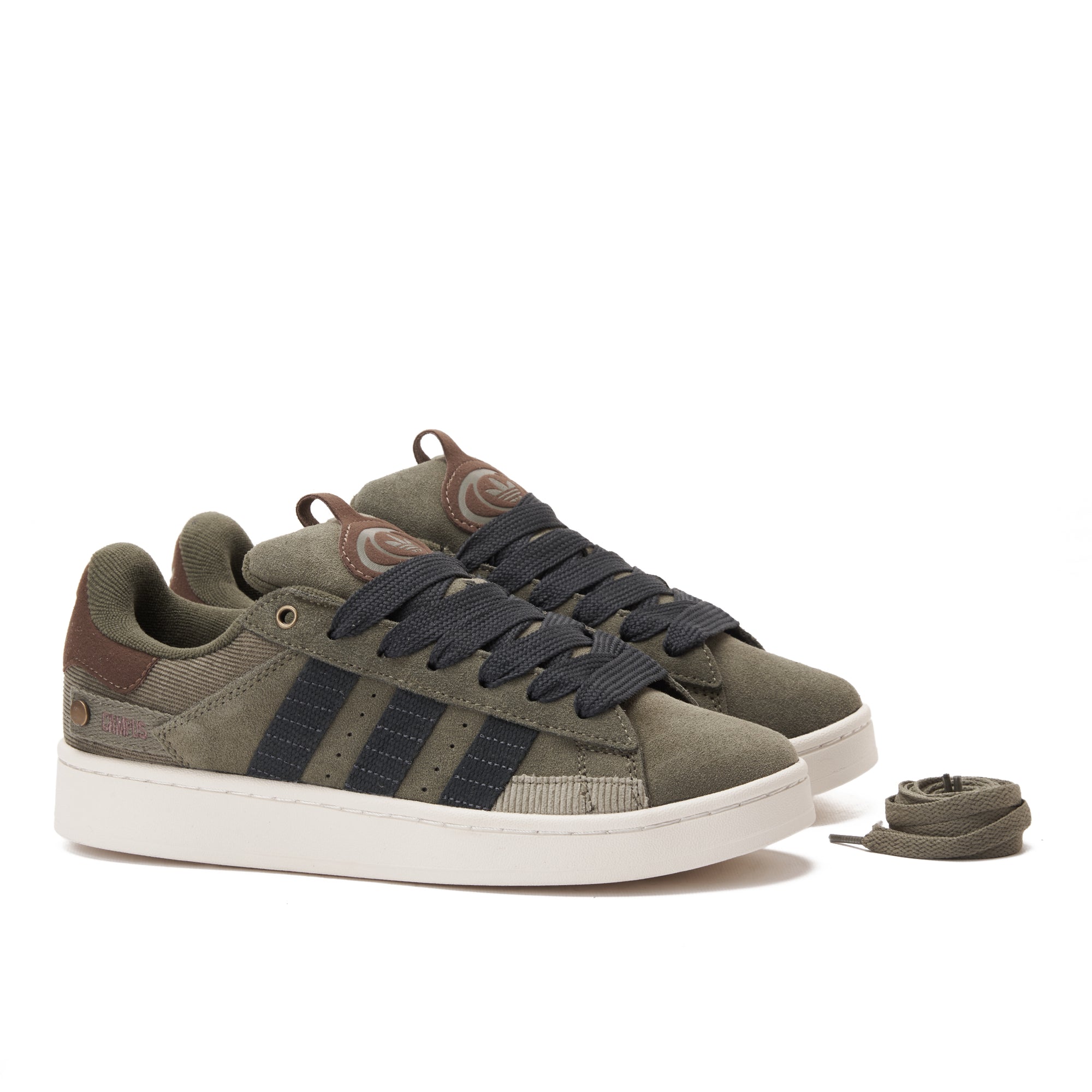 Olive Adidas Campus Sneakers