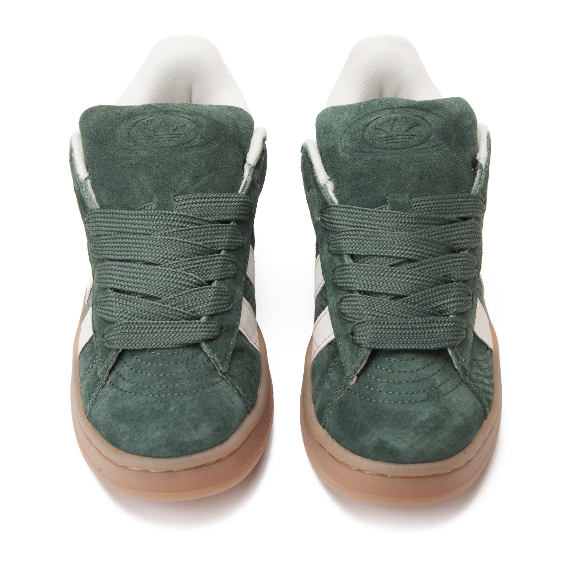 Green Adidas Campus Sneakers