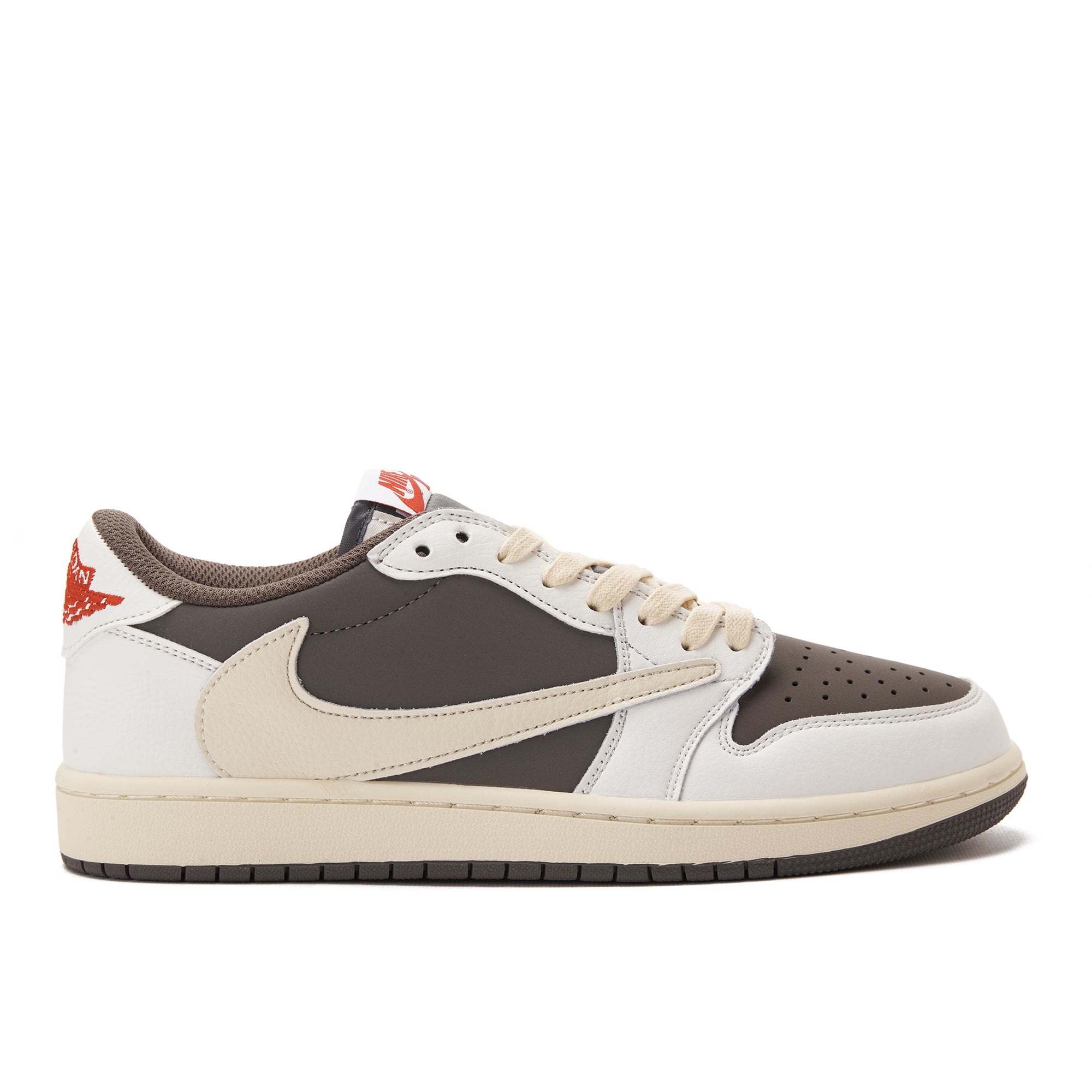 Beige&Brown Air Jordan Low Travis Scott Sneakers
