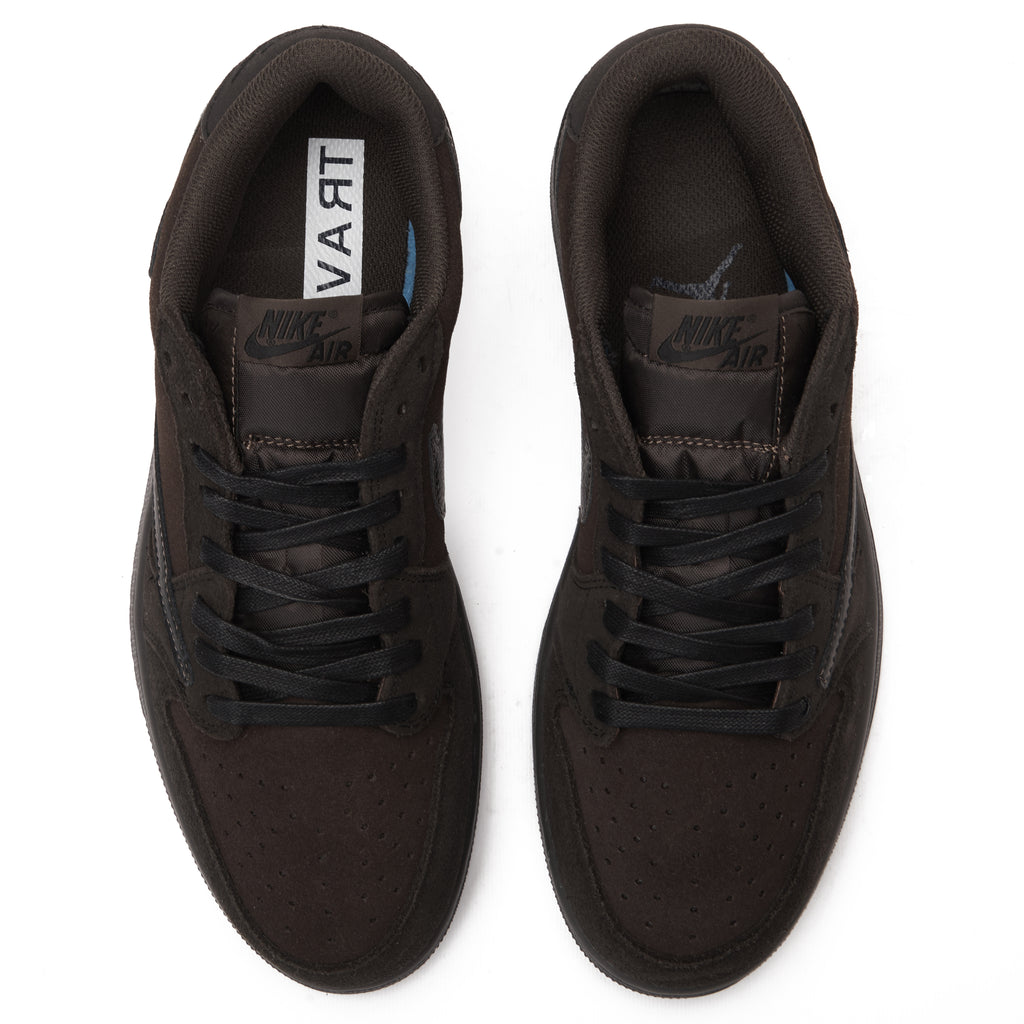 Dark Brown Air Jordan Low Travis Scott Sneakers