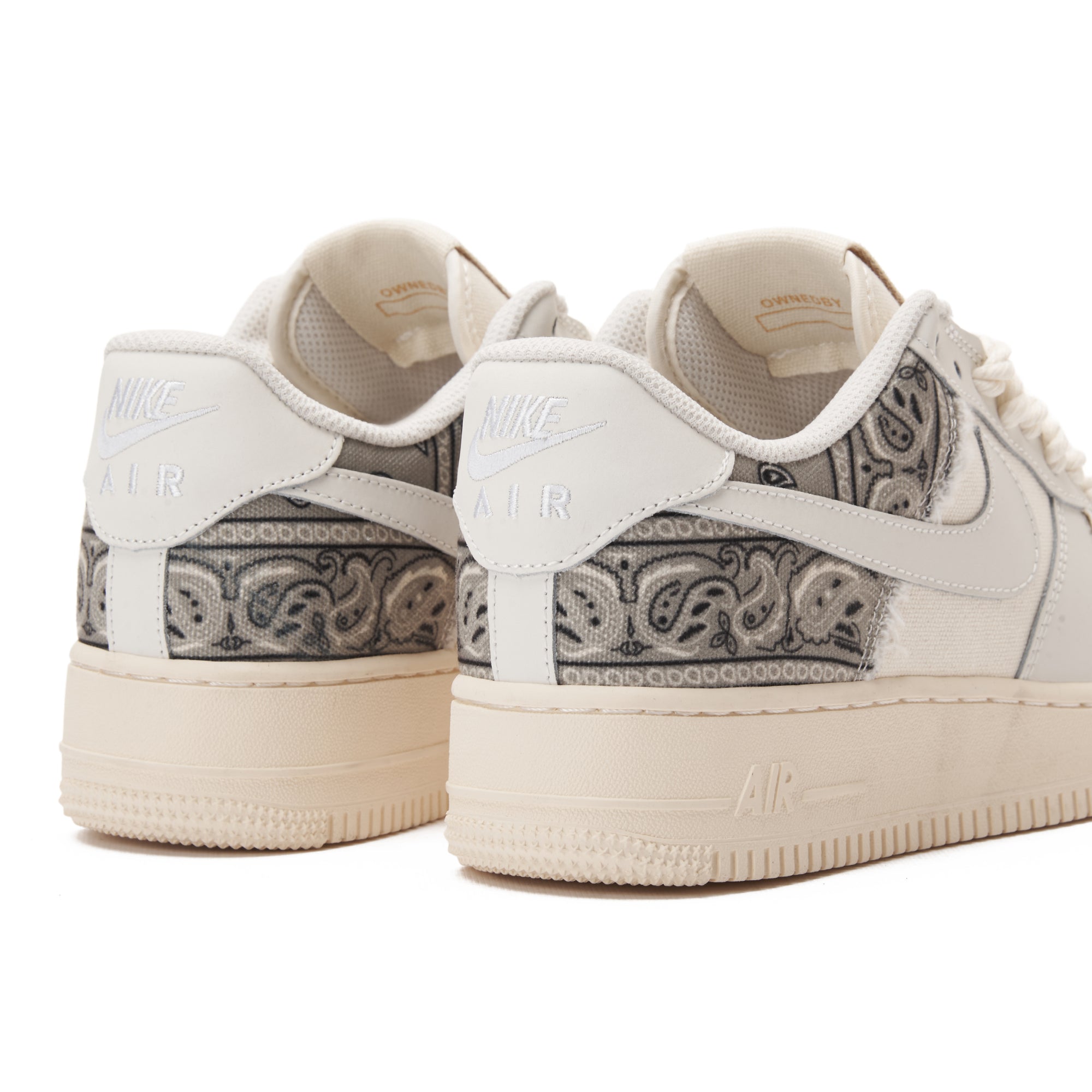 Beige Air Force Big Bang Chunky Sneakers