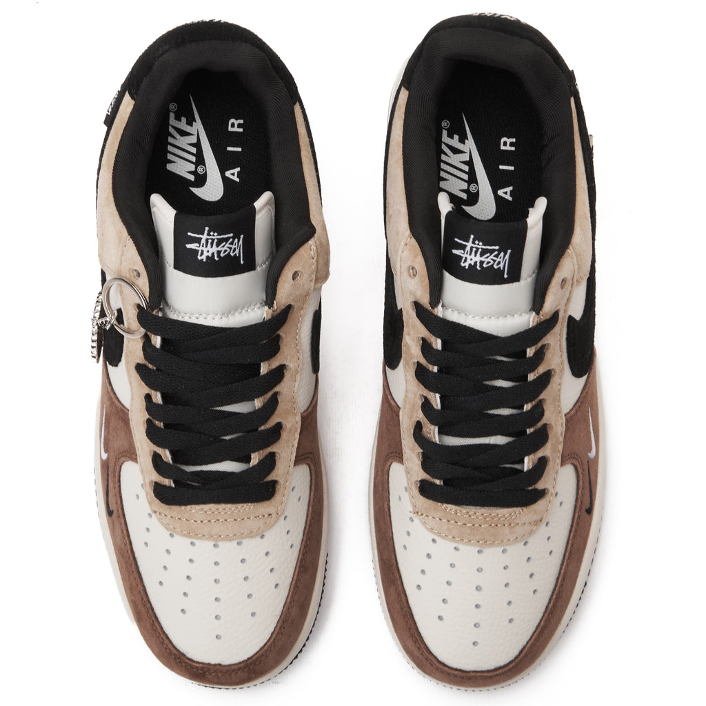 Beige&Brown Air Force The North Face Sneakers