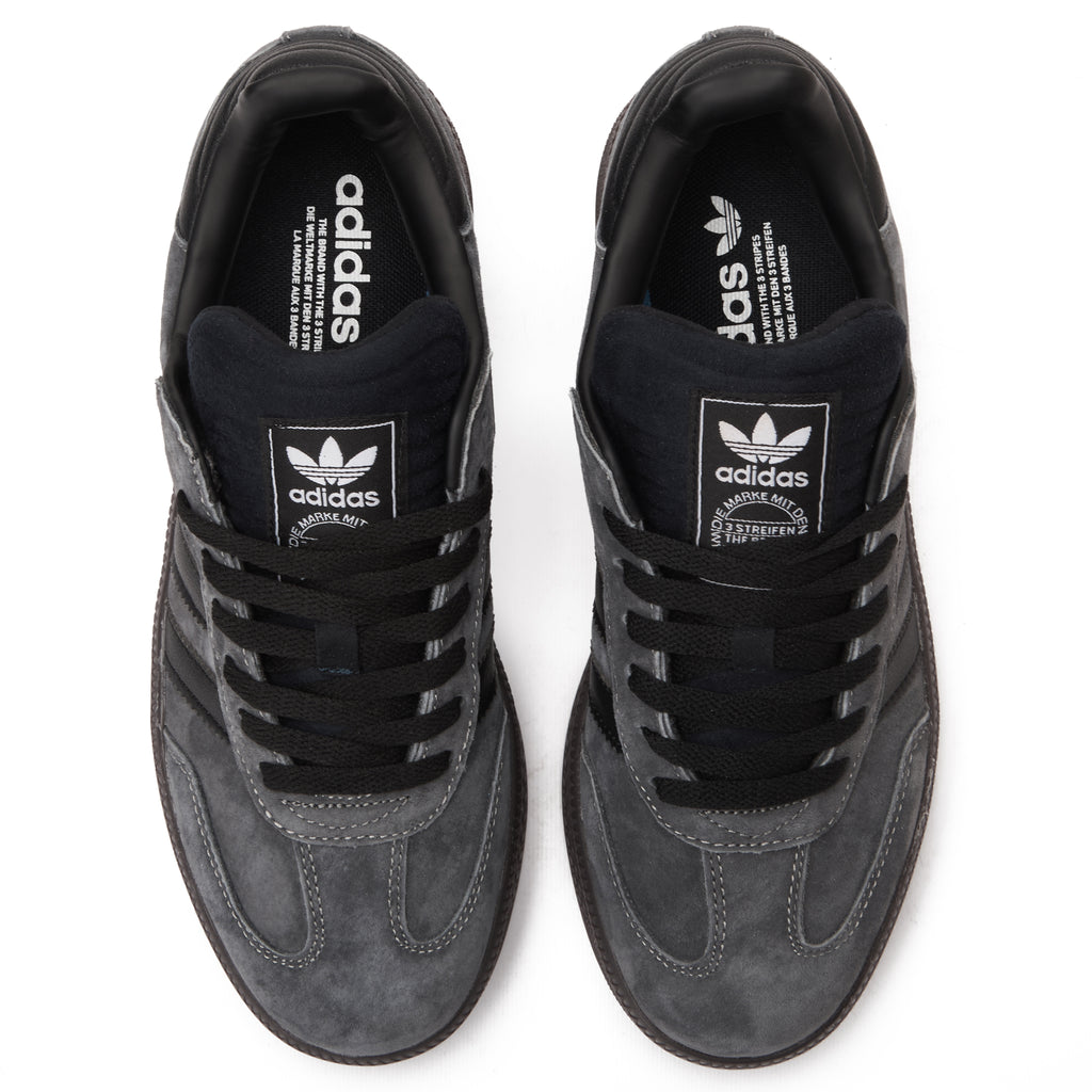 Washed Gray&Black Samba Sneakers