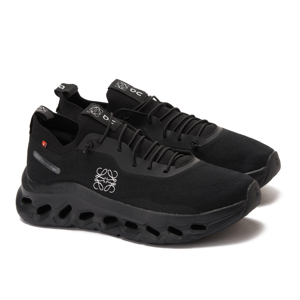 Black DQ Loewe Cloudtilt Spandex Sneakers