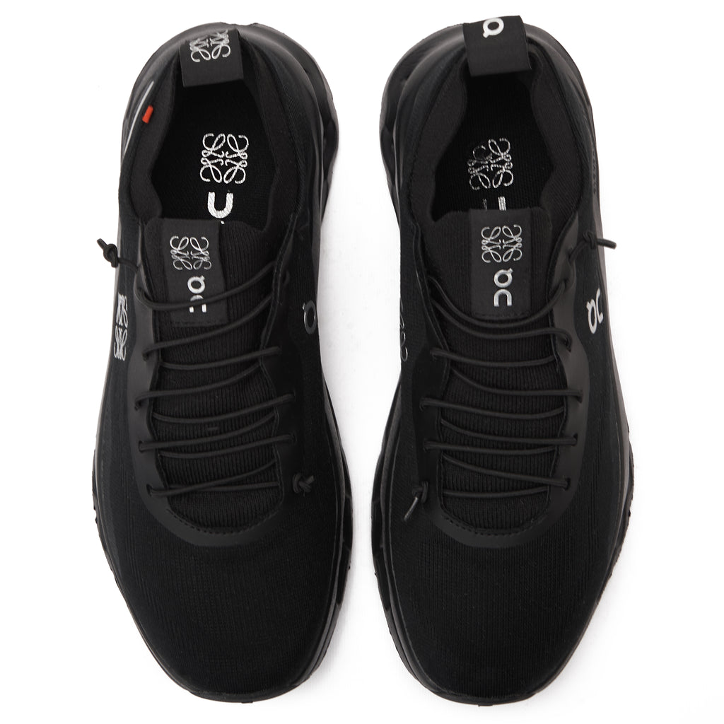 Black DQ Loewe Cloudtilt Spandex Sneakers