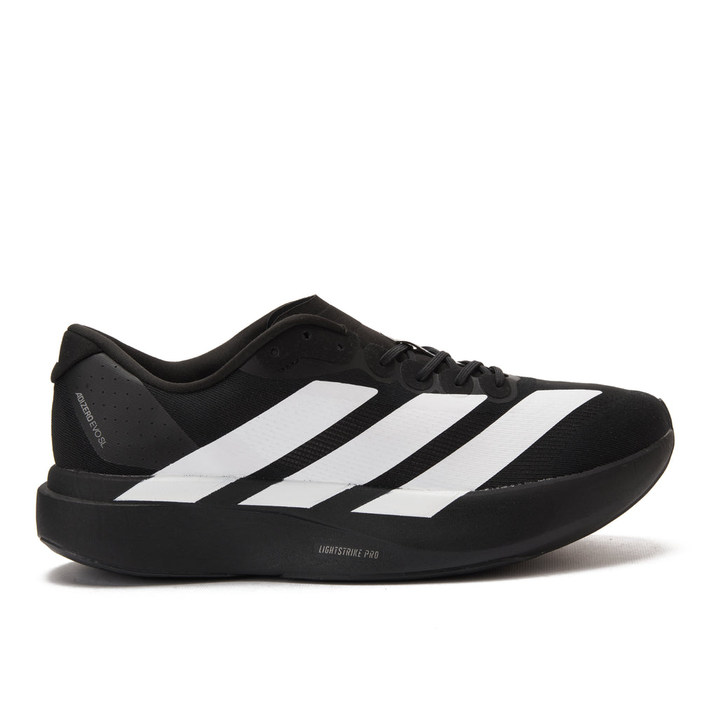 Black Adidas Adizero Evo Running Sneakers