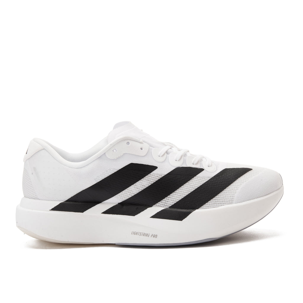 White Adidas Adizero Evo Running Sneakers