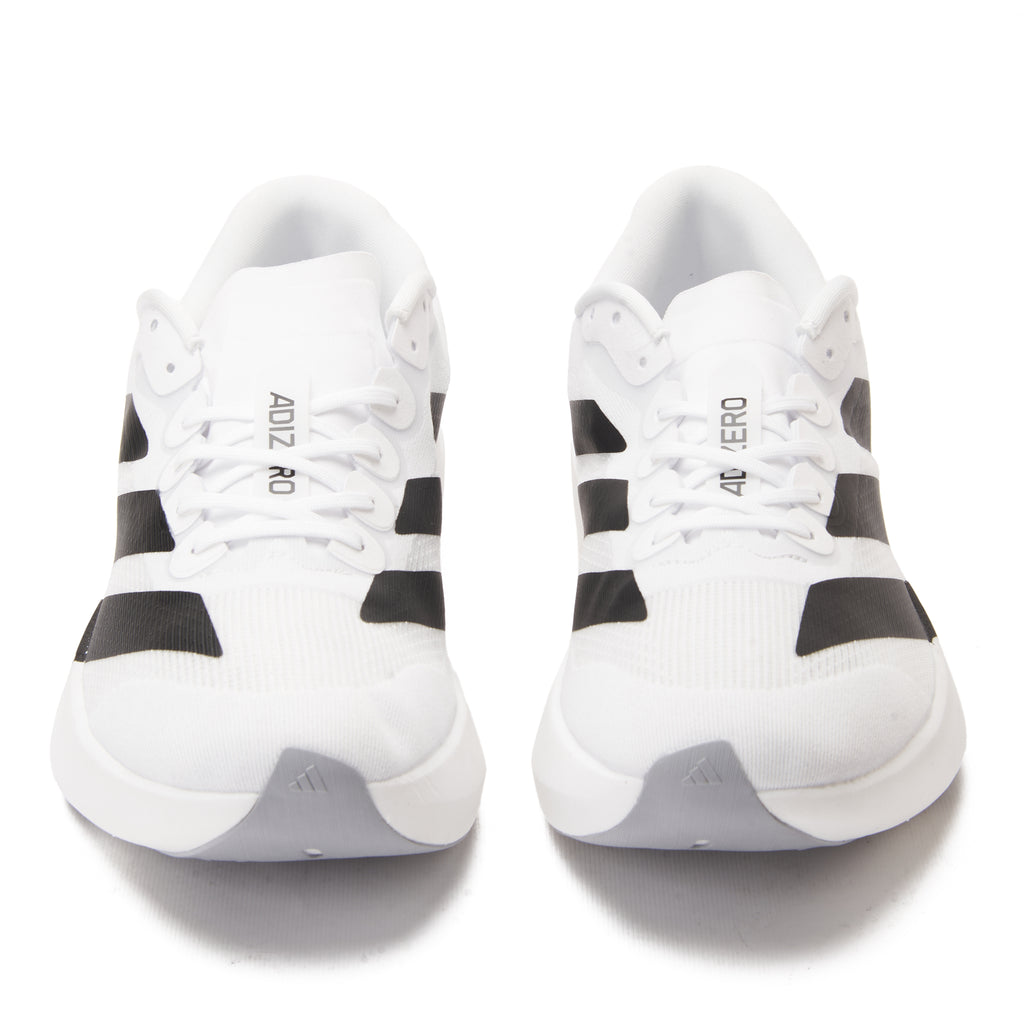 White Adidas Adizero Evo Running Sneakers