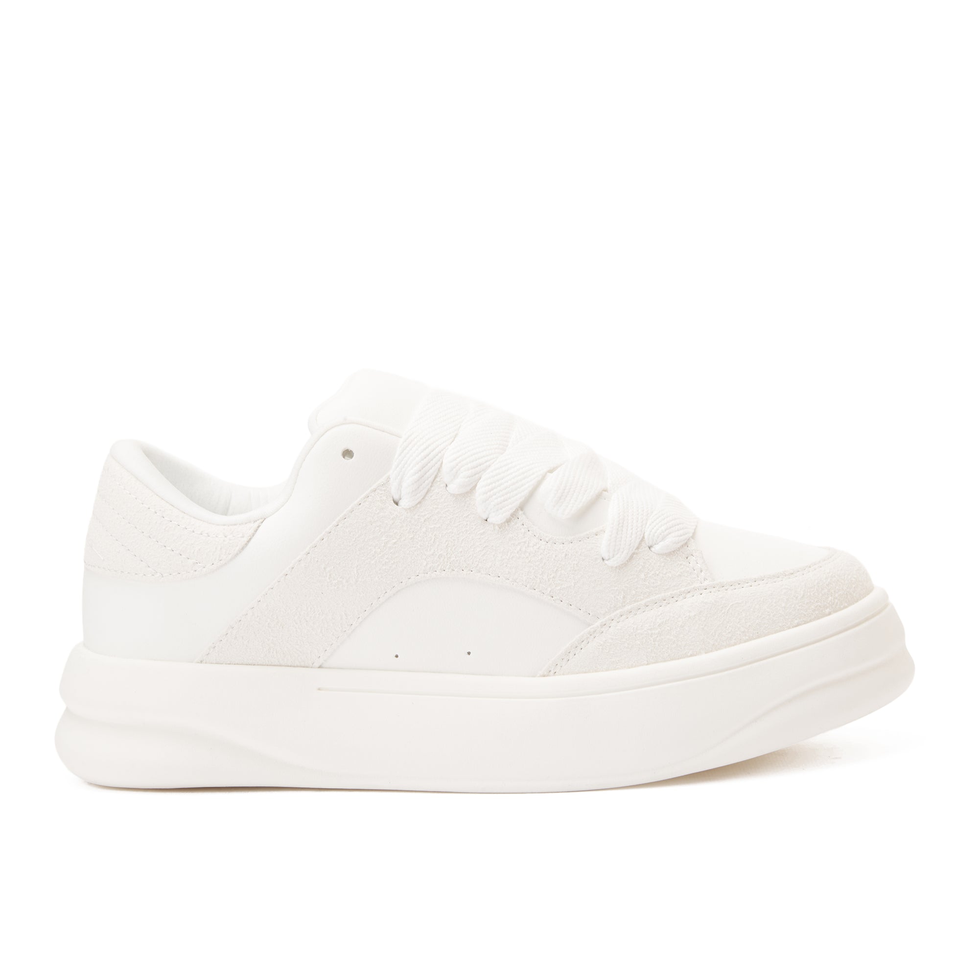 All White Zara Sneakers