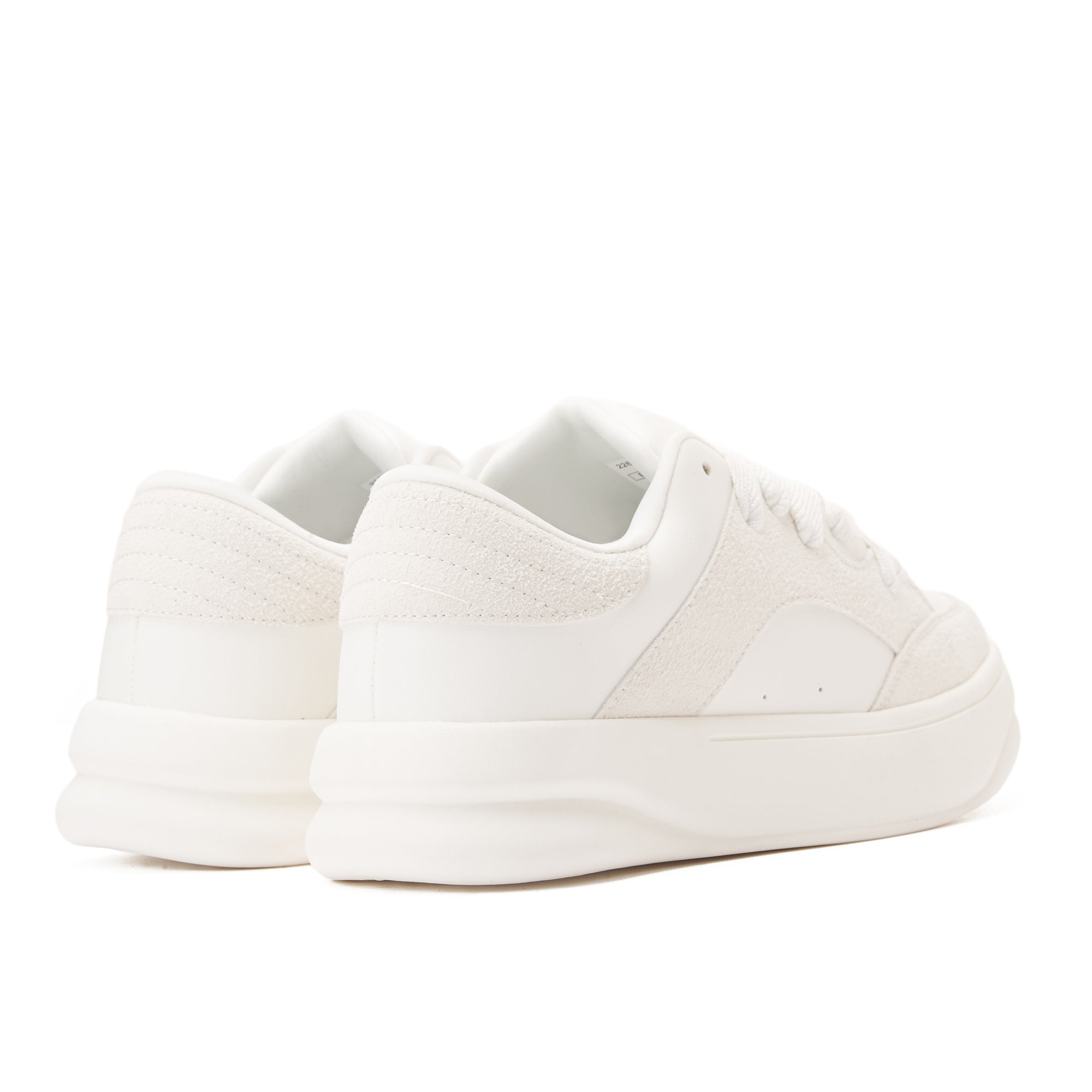 All White Zara Sneakers