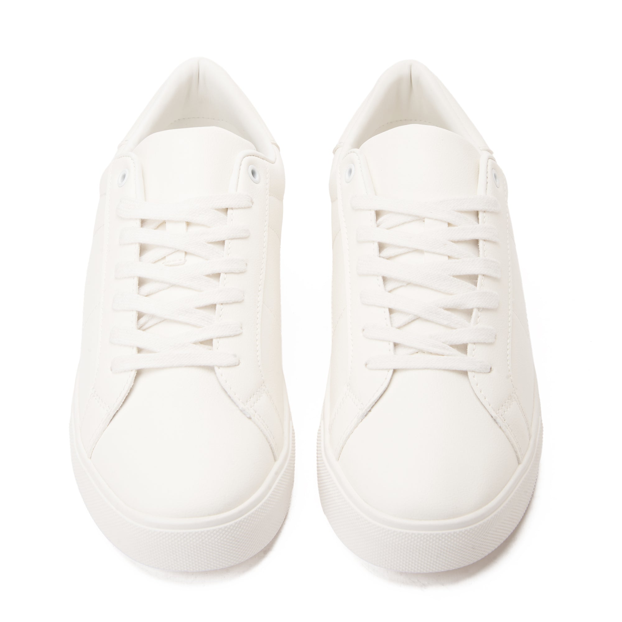 All White Zara Sneakers