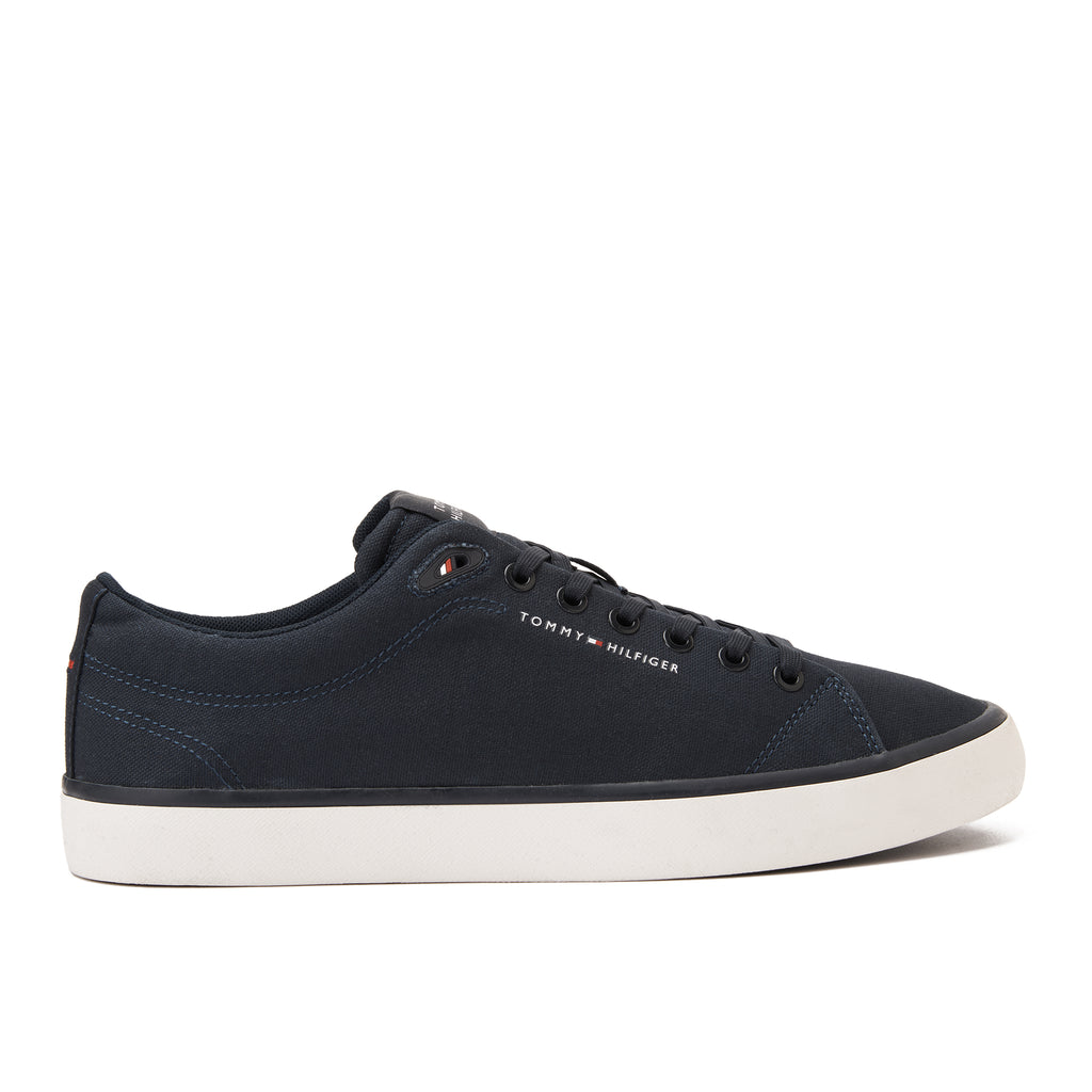 Navy Tommy Hilfiger Canvas Sneakers