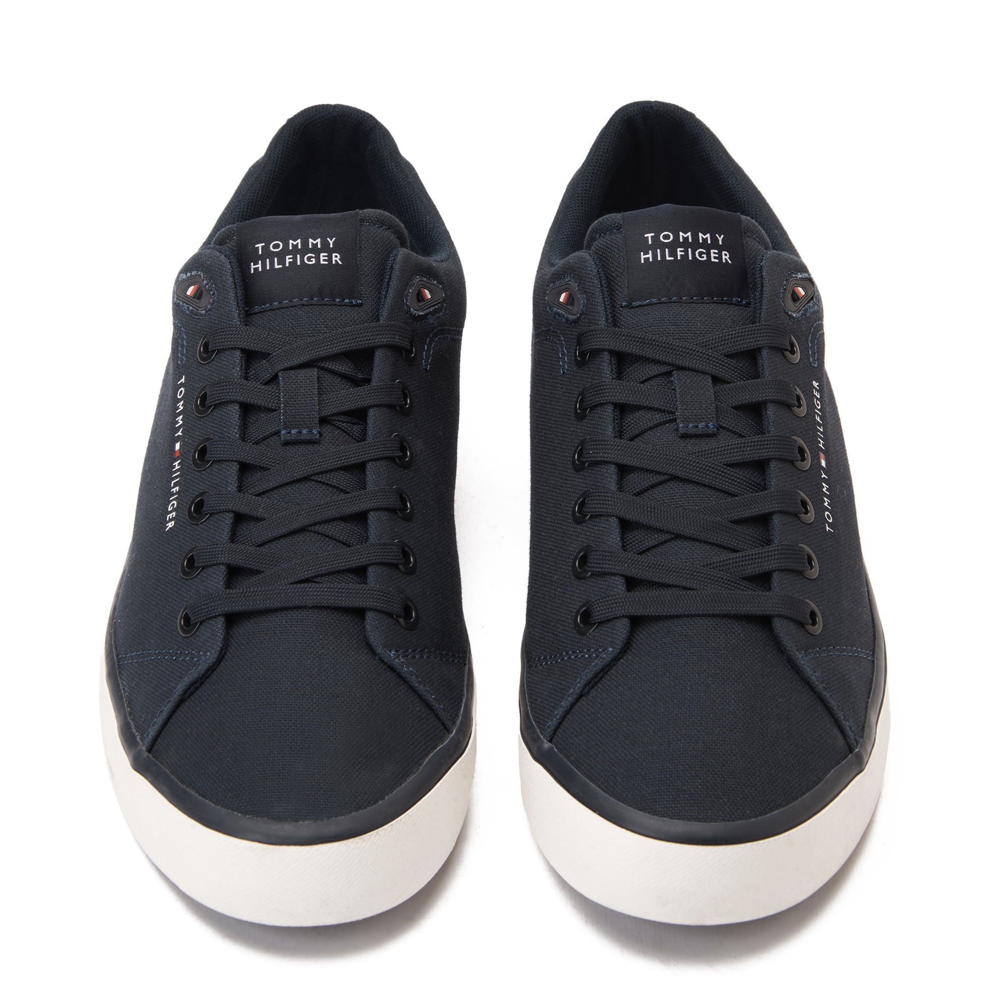 Navy Tommy Hilfiger Canvas Sneakers