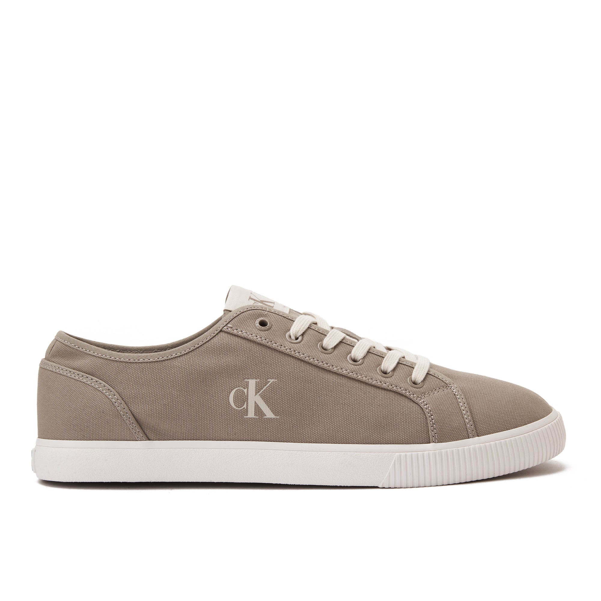 Beige Calvin Klein Canvas Sneakers