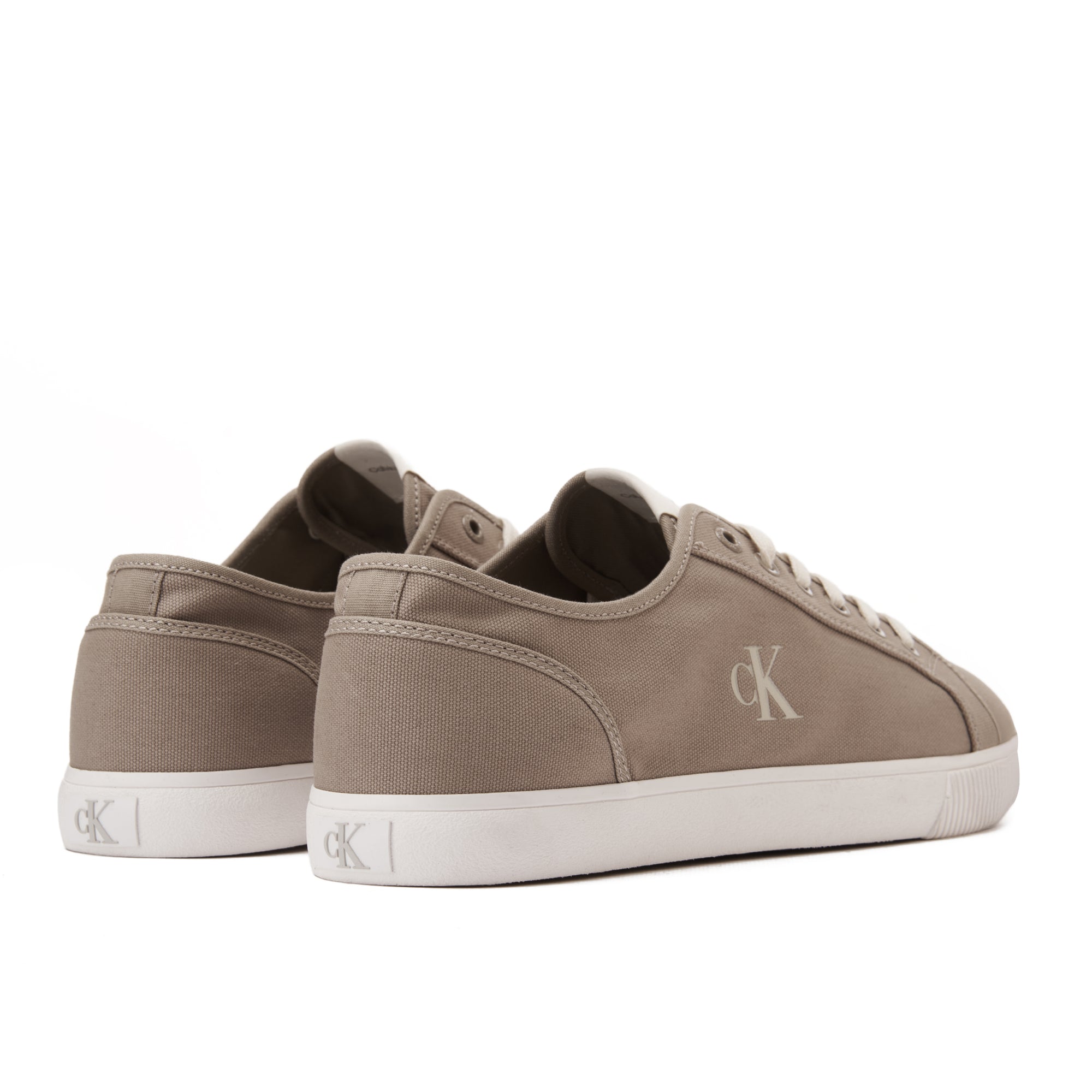 Beige Calvin Klein Canvas Sneakers